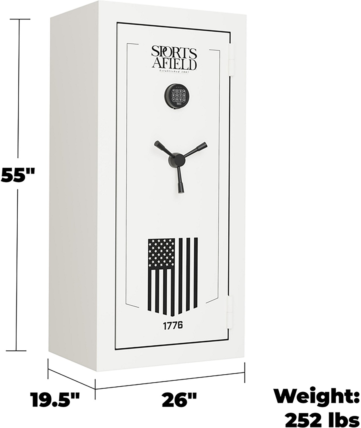 Sports Afield 30 Gun Safe with Flag - view number 4