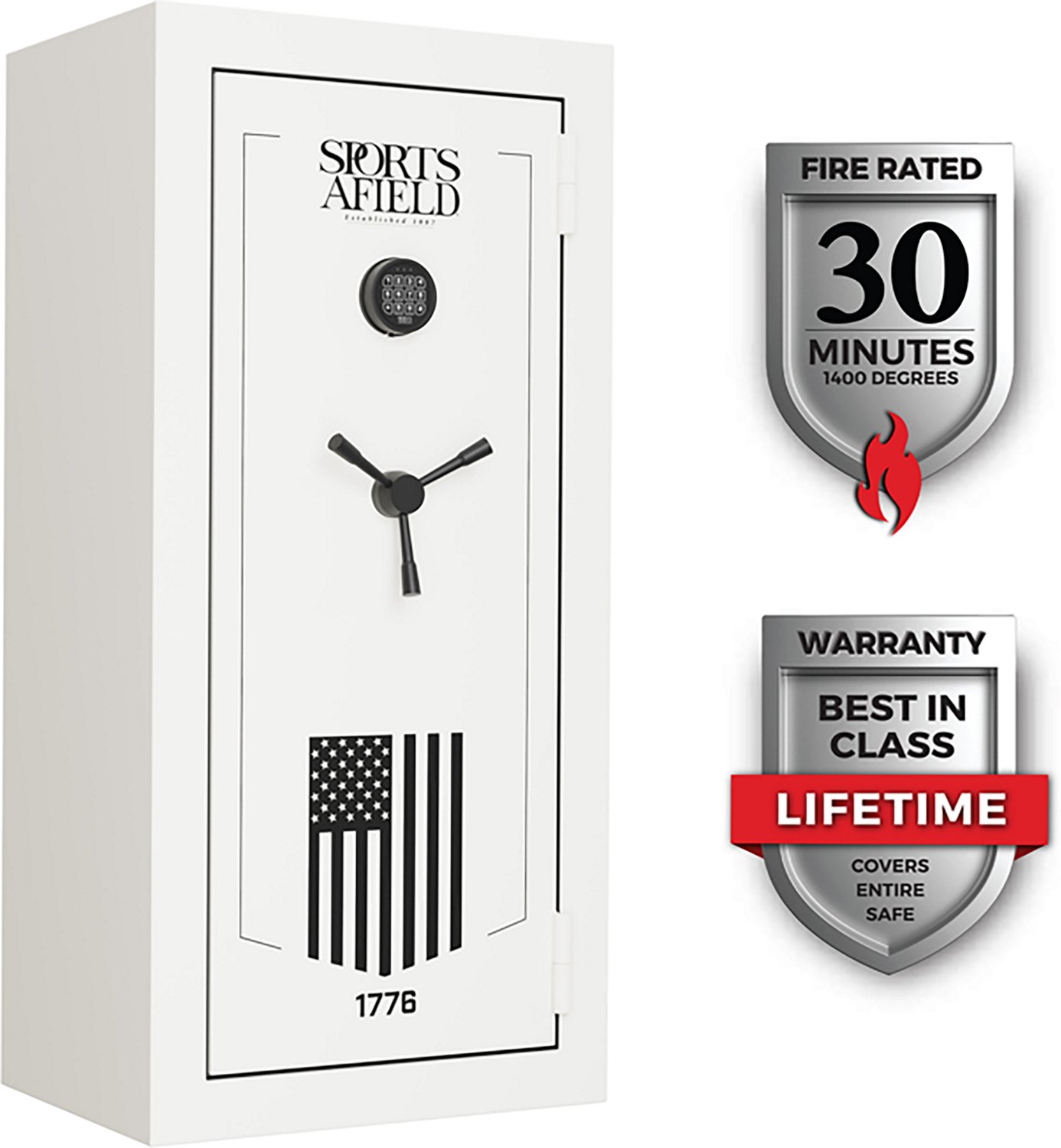 Sports Afield 30 Gun Safe with Flag - view number 5
