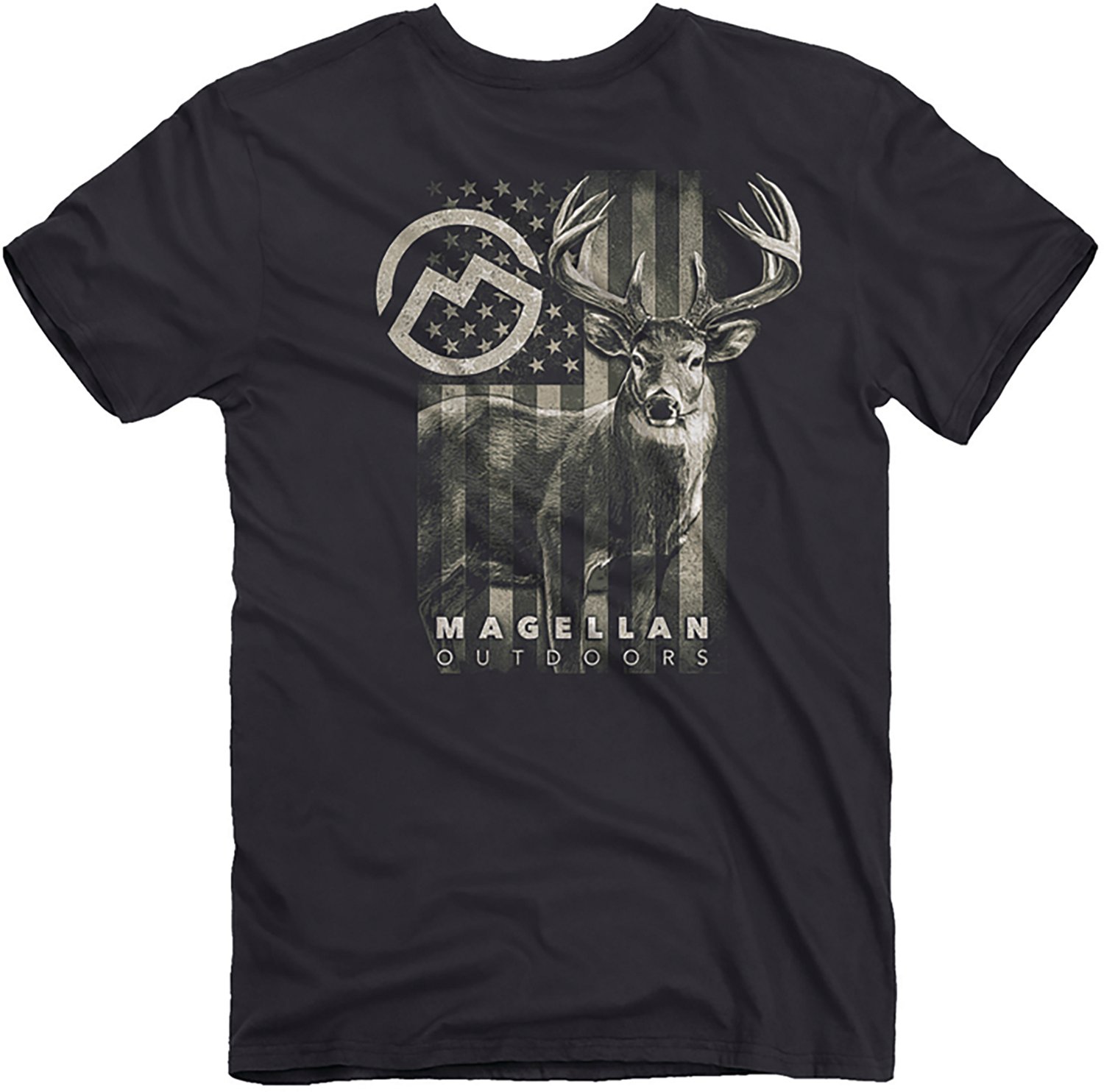 Magellan Outdoors Men's Whitetail USA T-shirt