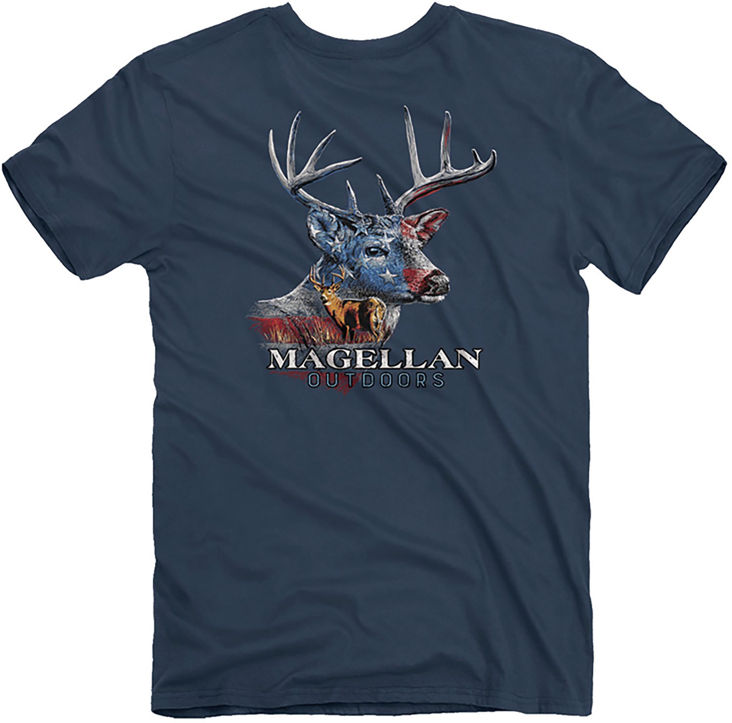 Magellan Outdoors Men's Patriot Deer T-shirt - view number 1