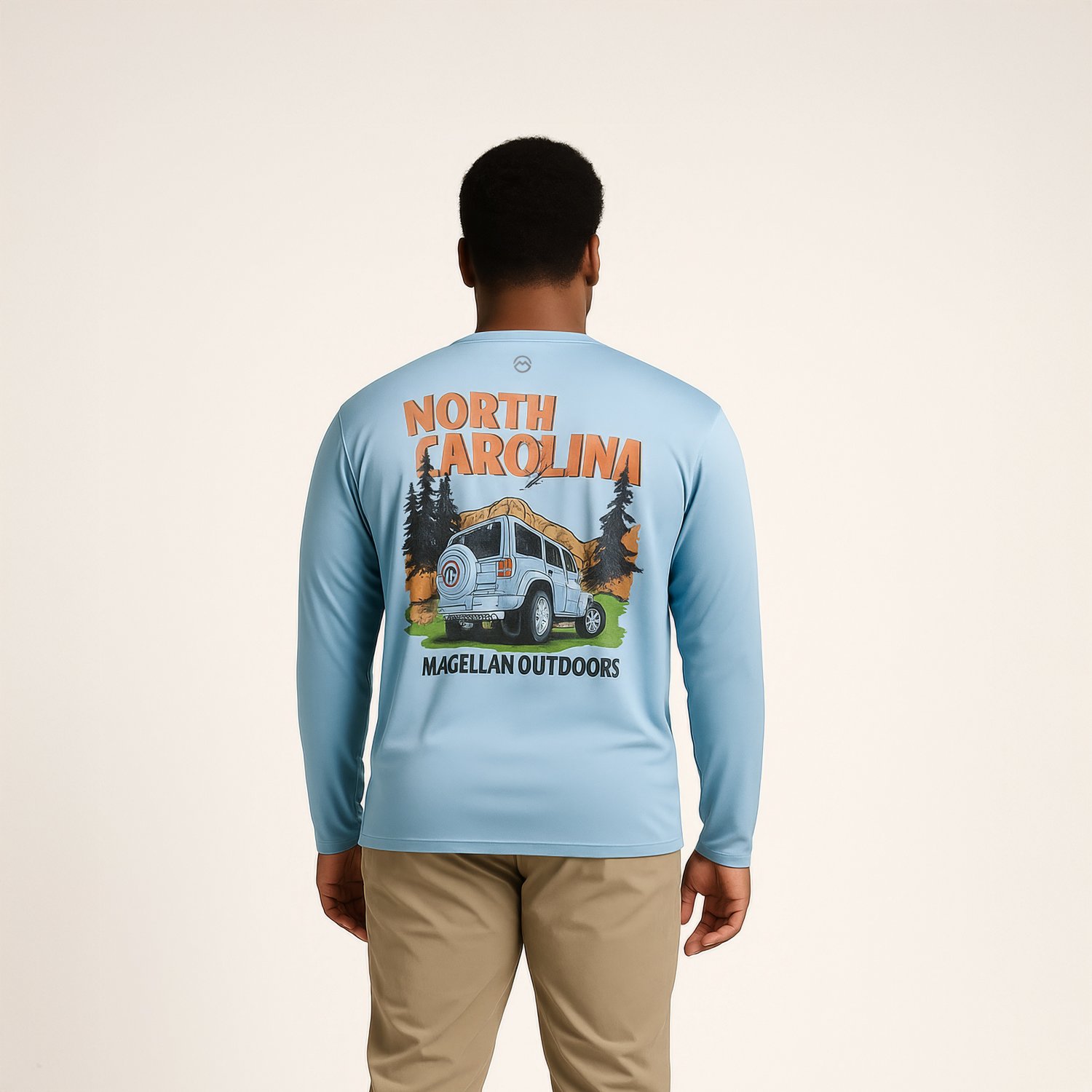 Magellan Outdoors Men's Local State North Carolina Graphic T-shirt                                                               - view number 4