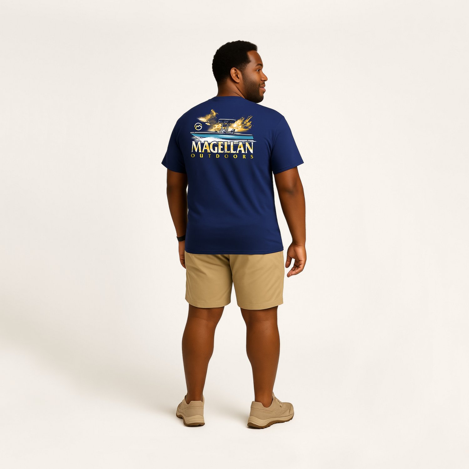 Magellan Outdoors Men's Gold Sunset T-shirt                                                                                      - view number 3