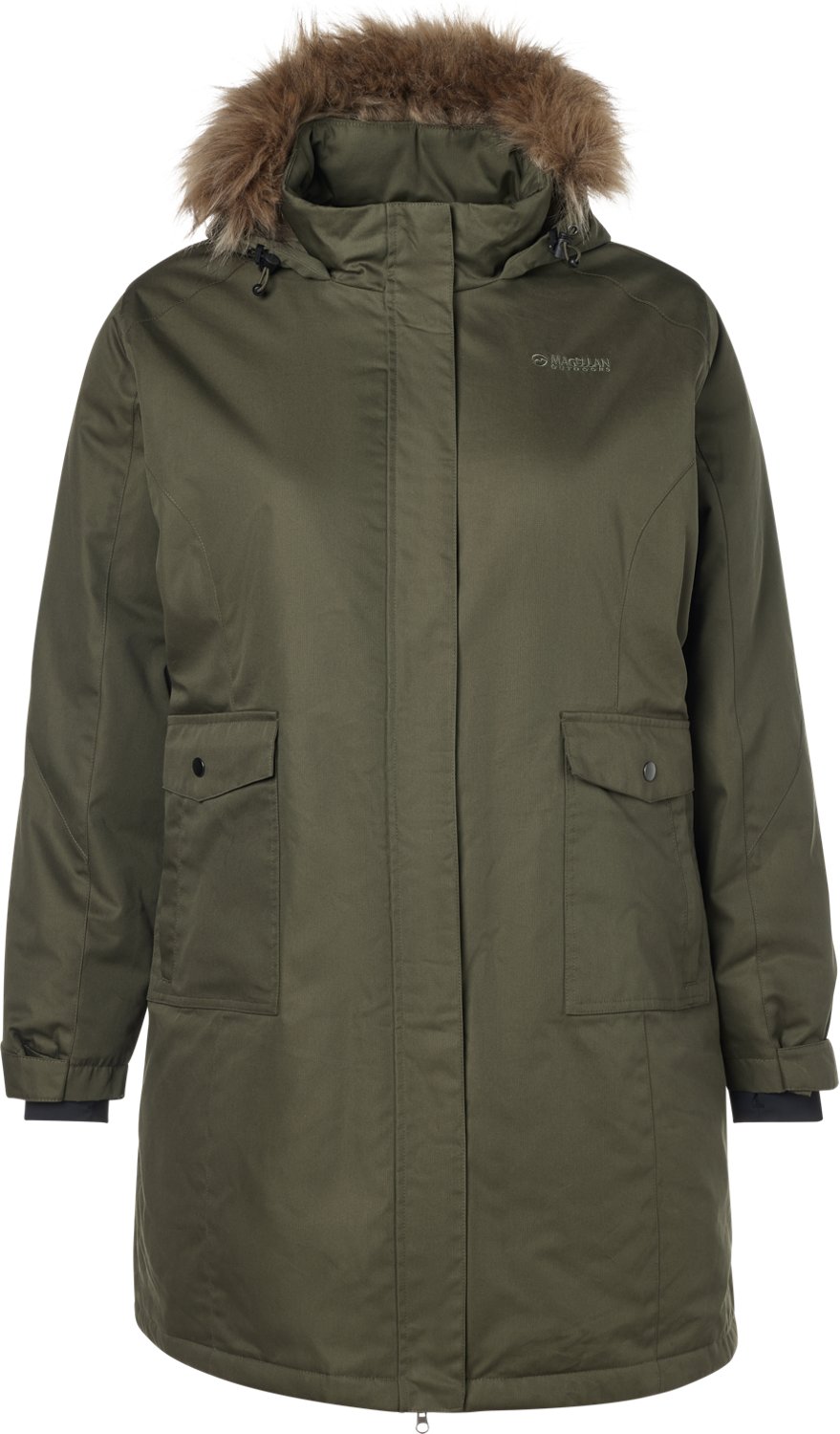 Magellan Outdoors Women's Plus Chimney Rock Winter Parka