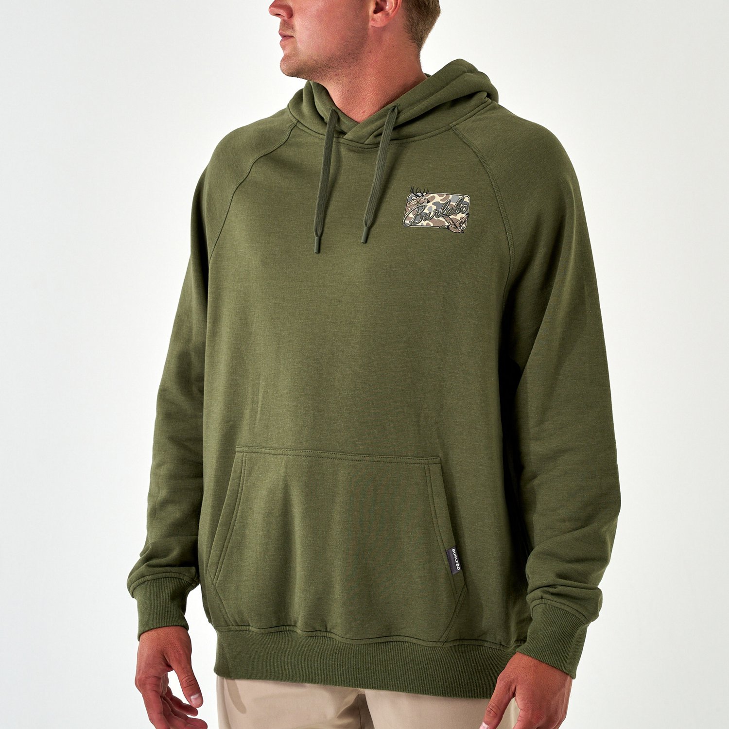 BURLEBO Men's Fleece Pullover Hoodie - view number 2