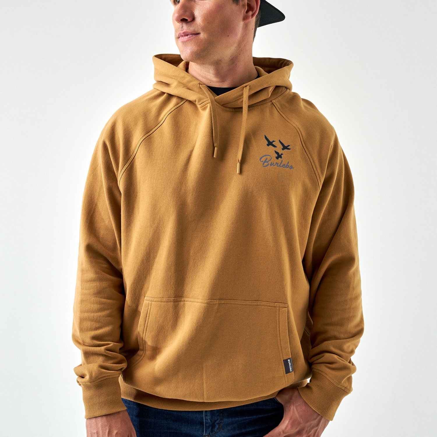 BURLEBO Men's Fleece Pullover Hoodie - view number 2