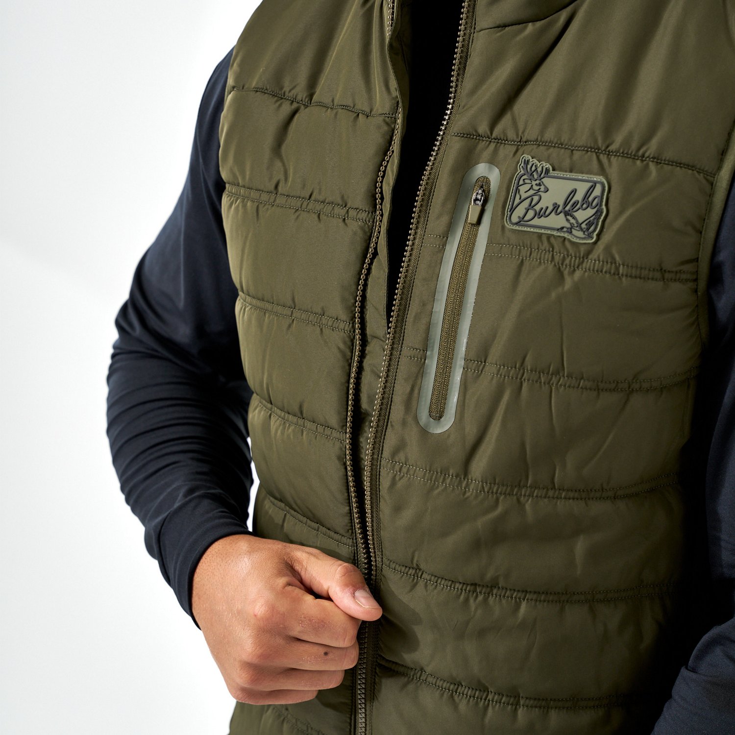 BURLEBO Men’s Puffer Vest - view number 4
