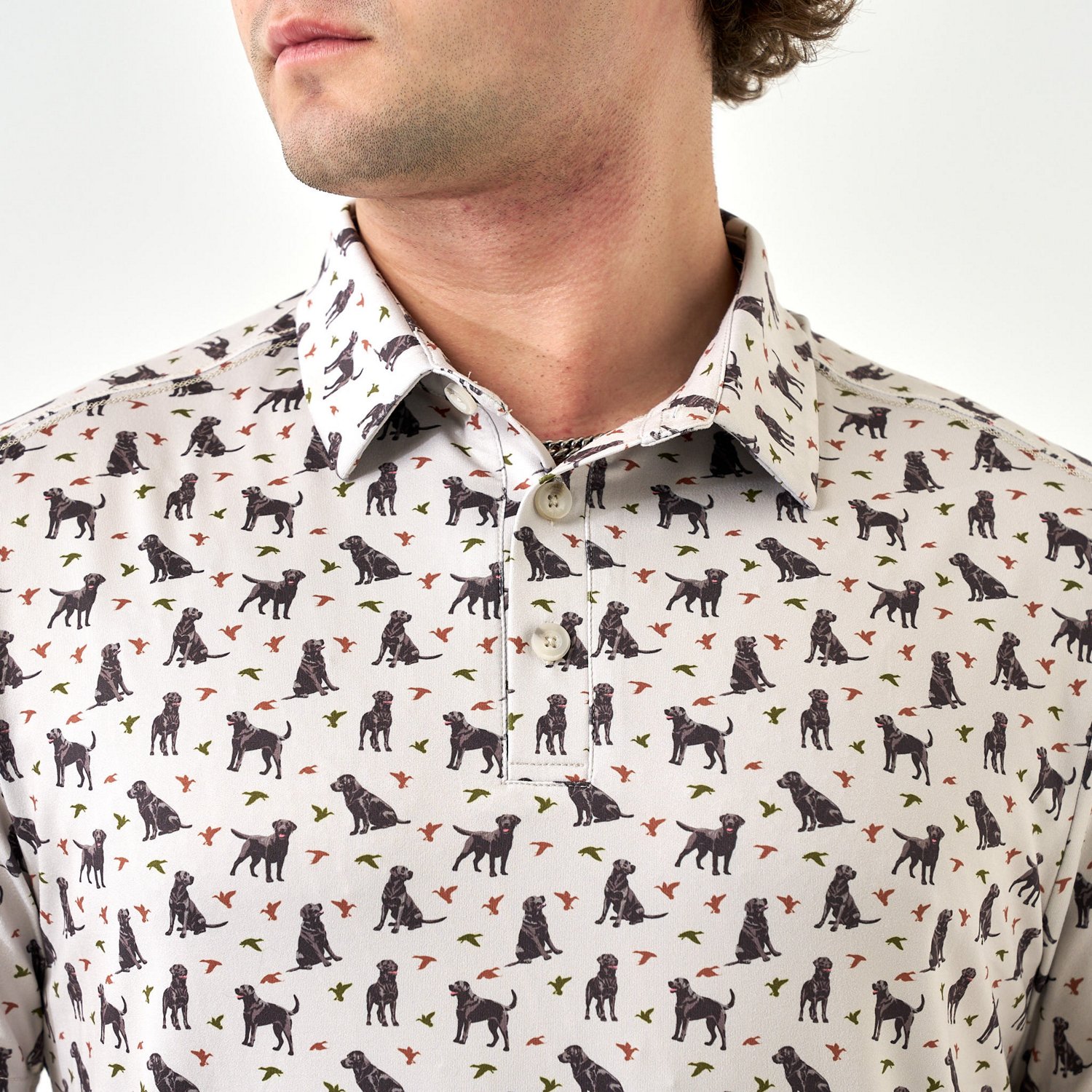 BURLEBO Men's Performance Polo Shirt - view number 3