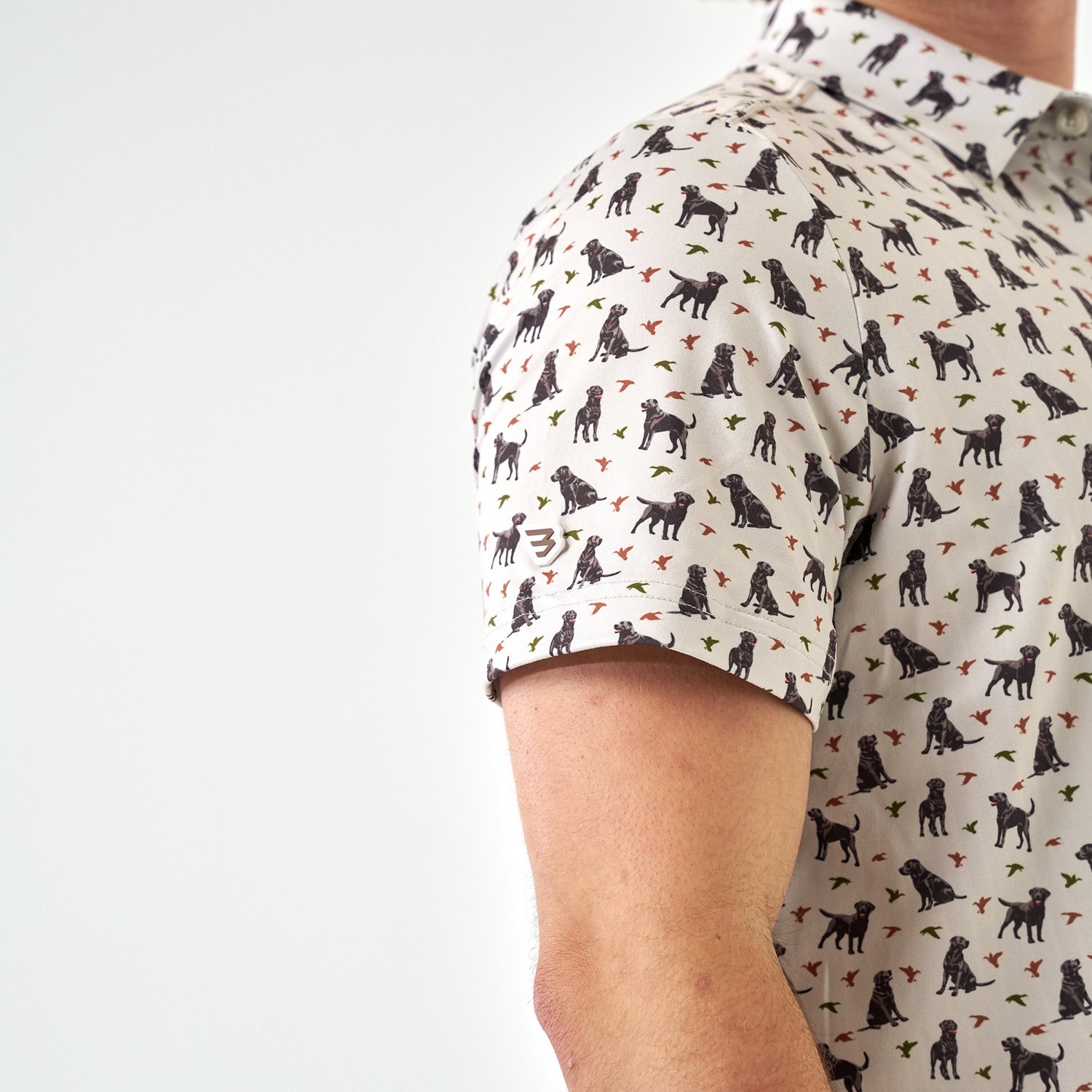 BURLEBO Men's Performance Polo Shirt - view number 4