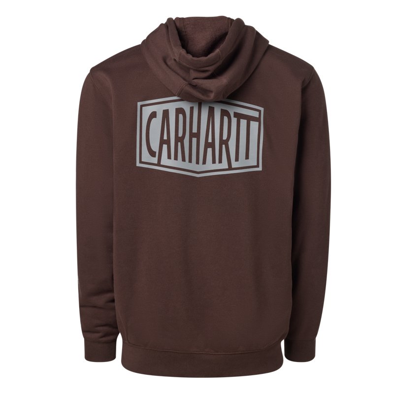 Carhartt Men's Logo Graphic Midweight Hoodie-image