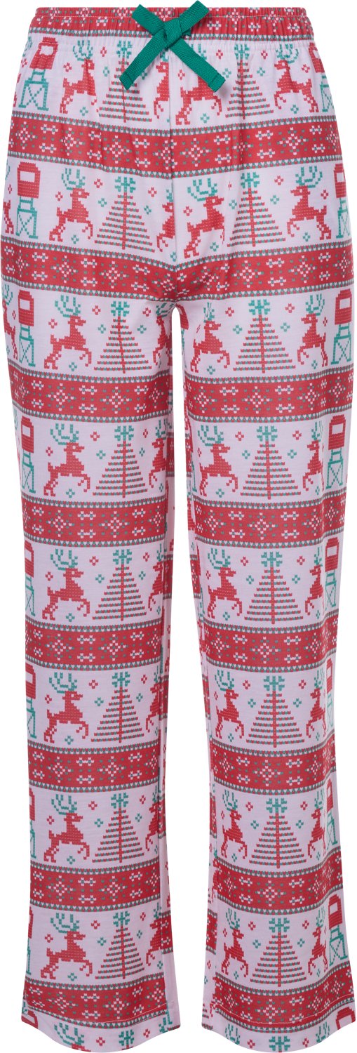 Magellan Outdoors Boys' Holiday Deer Stand Fair Isle Lounge Pants - view number 2
