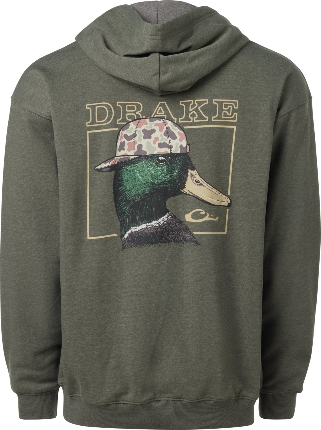 Drake Men's Back Cap Mallard Hoodie - view number 2