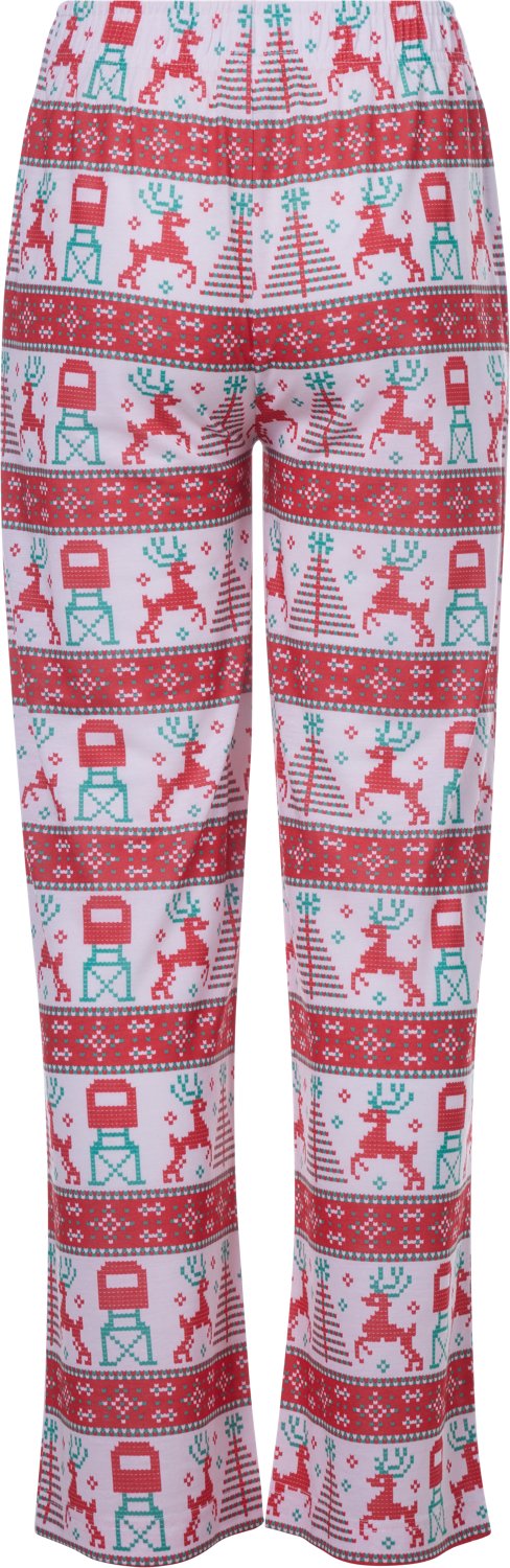 Magellan Outdoors Boys' Holiday Deer Stand Fair Isle Lounge Pants - view number 3