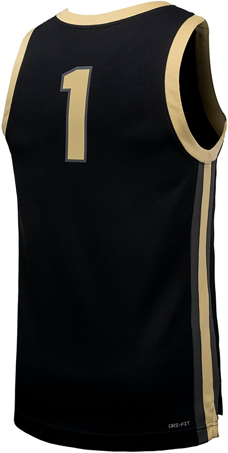 Nike Men's Purdue Boilermakers Replica Basketball Jersey - view number 2