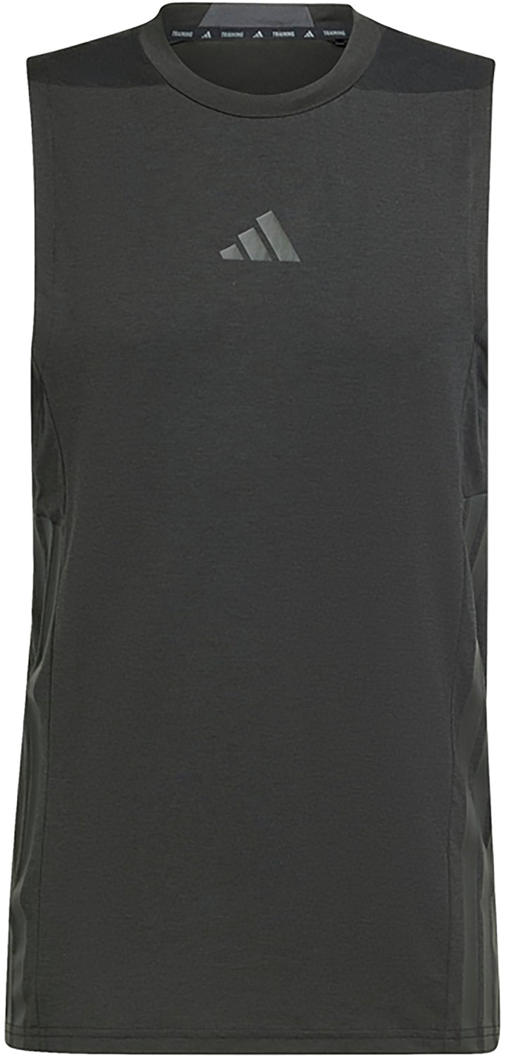 adidas Men's D4T 3-Stripes Tank Top - view number 6