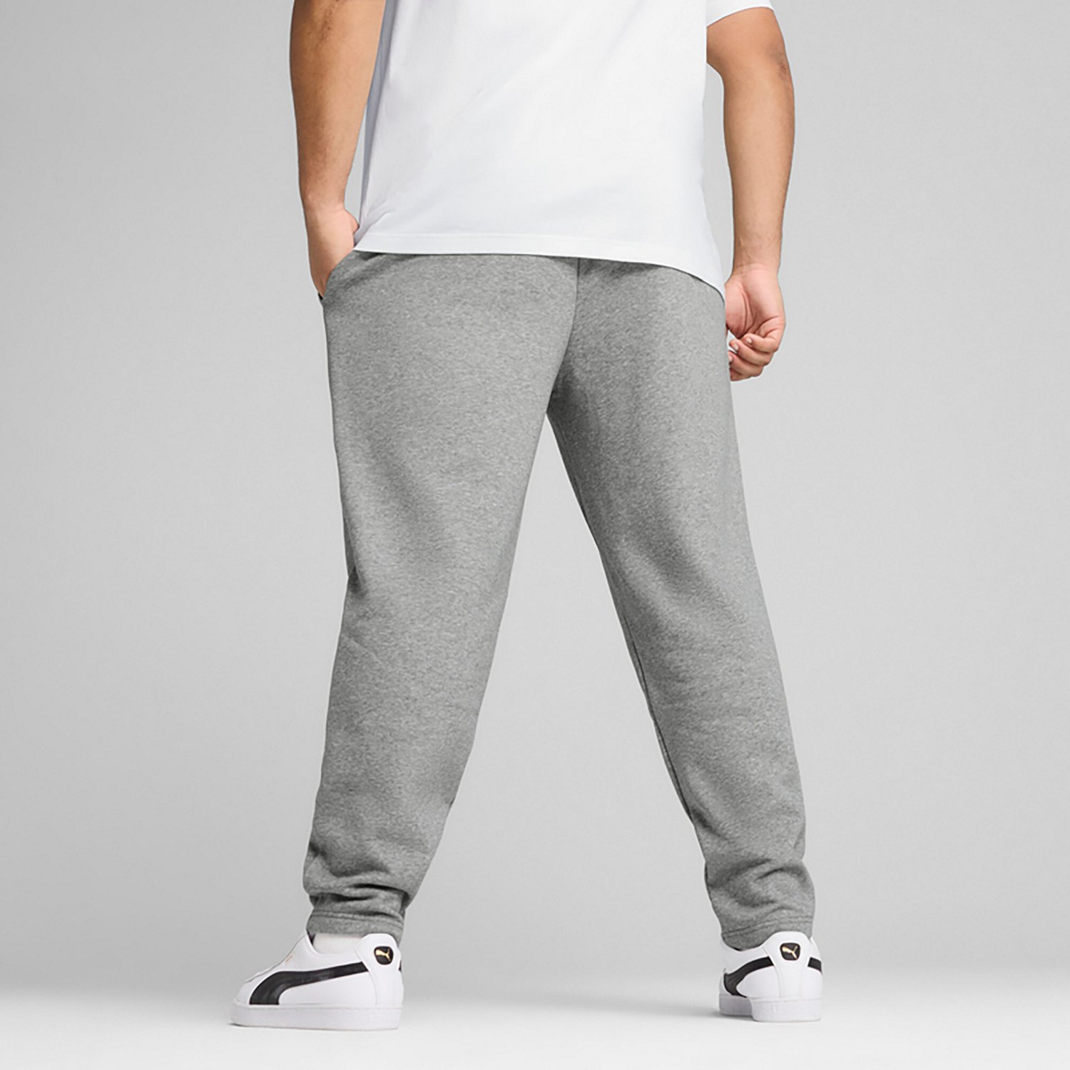 PUMA Men's Essential Open-Hem Fleece Sweatpants - view number 2