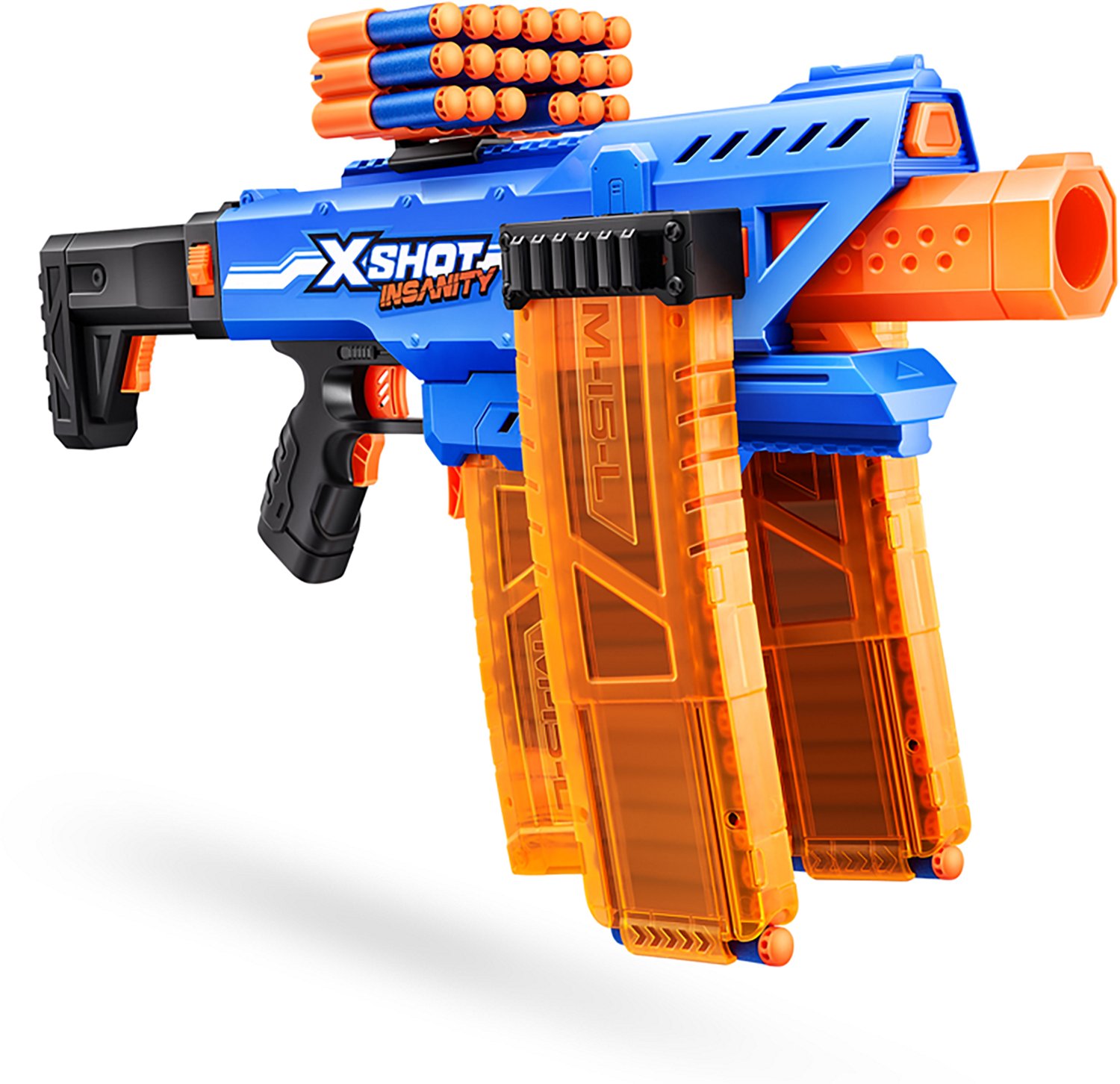 ZURU XSHOT Insanity Motorized Clip Mania Dart Blaster - view number 2