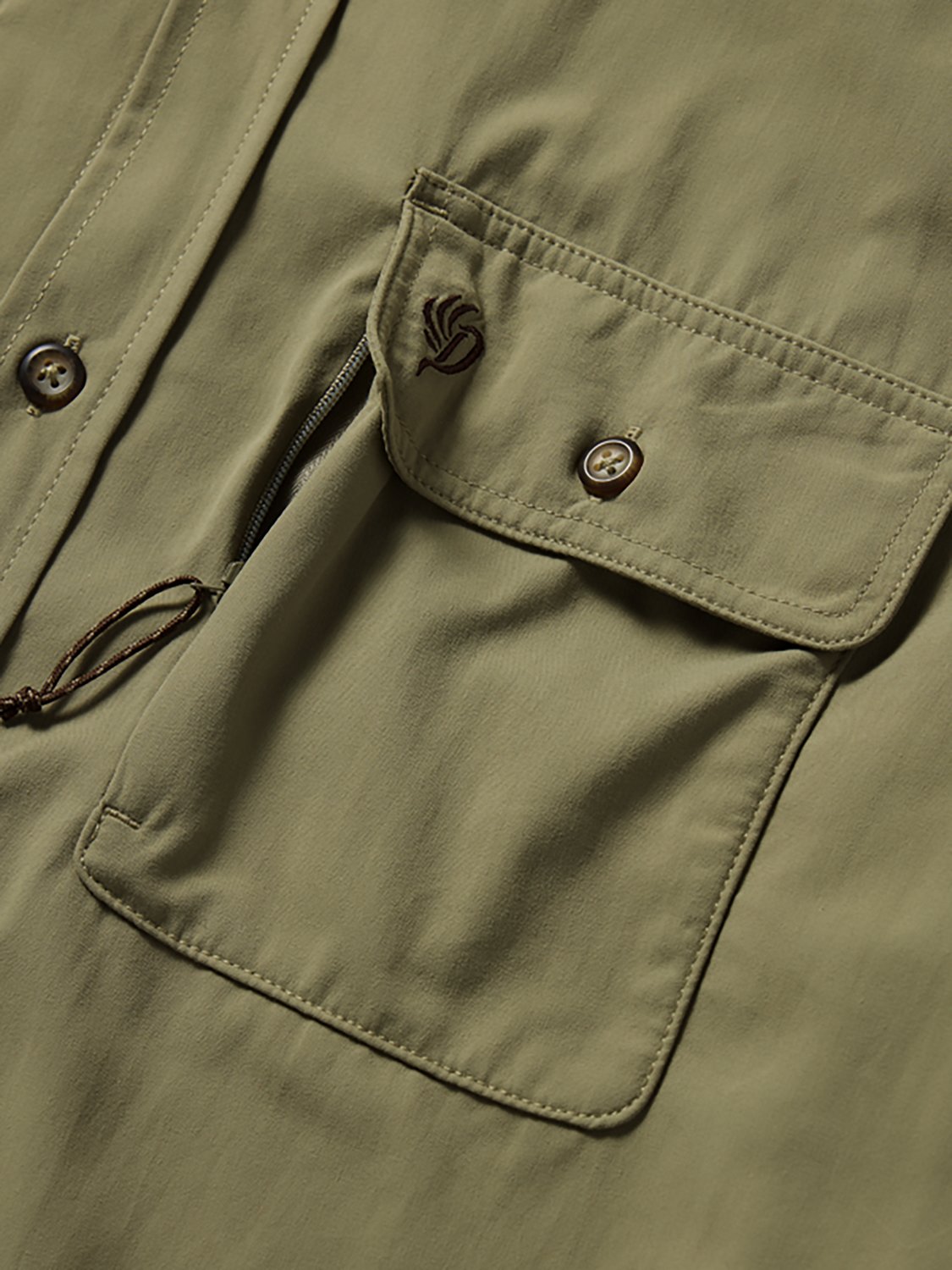 Duck Camp Men's Lightweight Hunting Solid Polo Shirt - view number 3