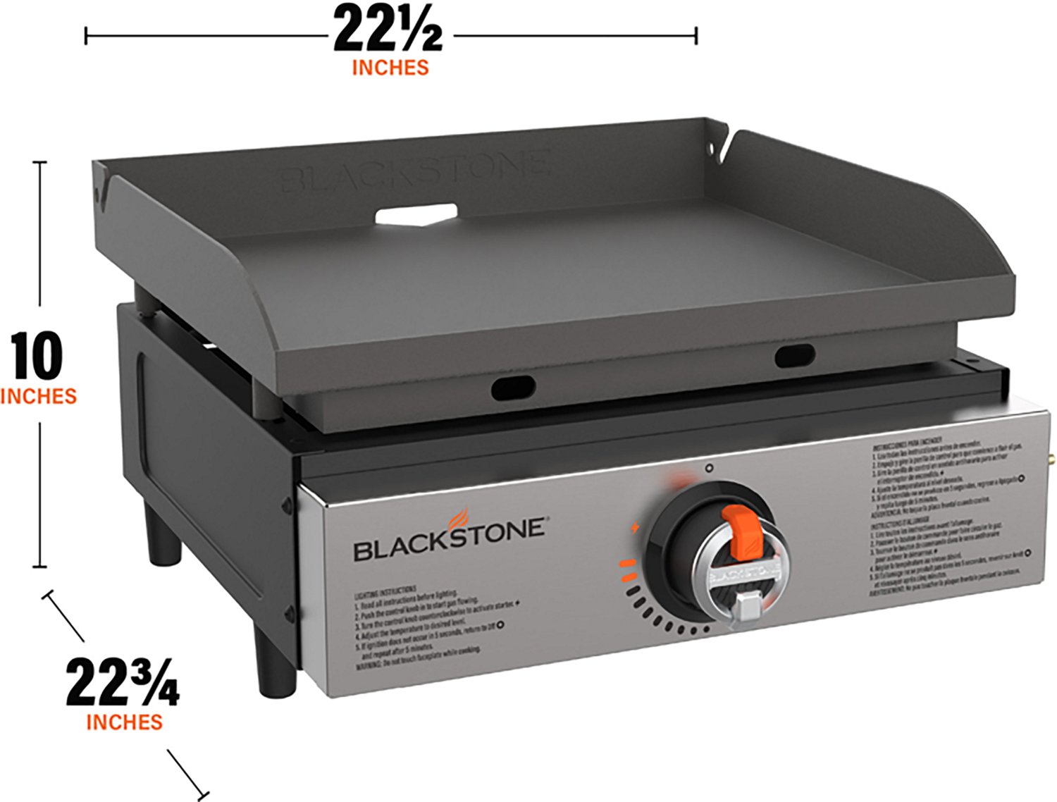 Blackstone Omnivore 1-Burner Tabletop Griddle - view number 8