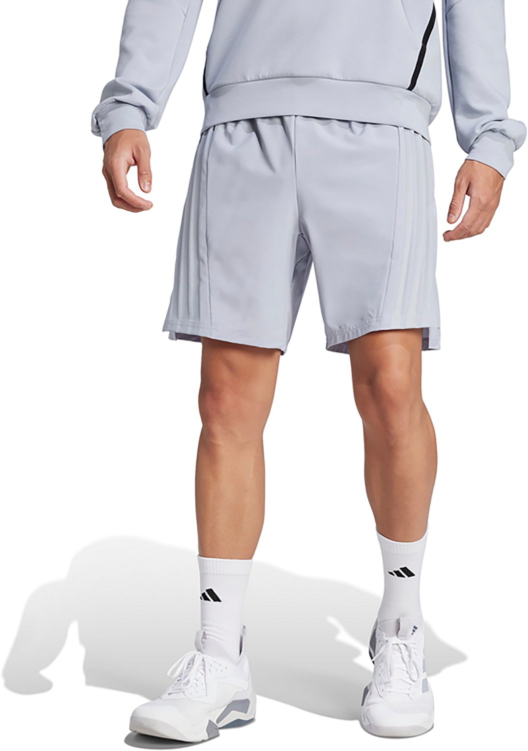 adidas Men's Designed For Training 3-Stripe Shorts 7 in.