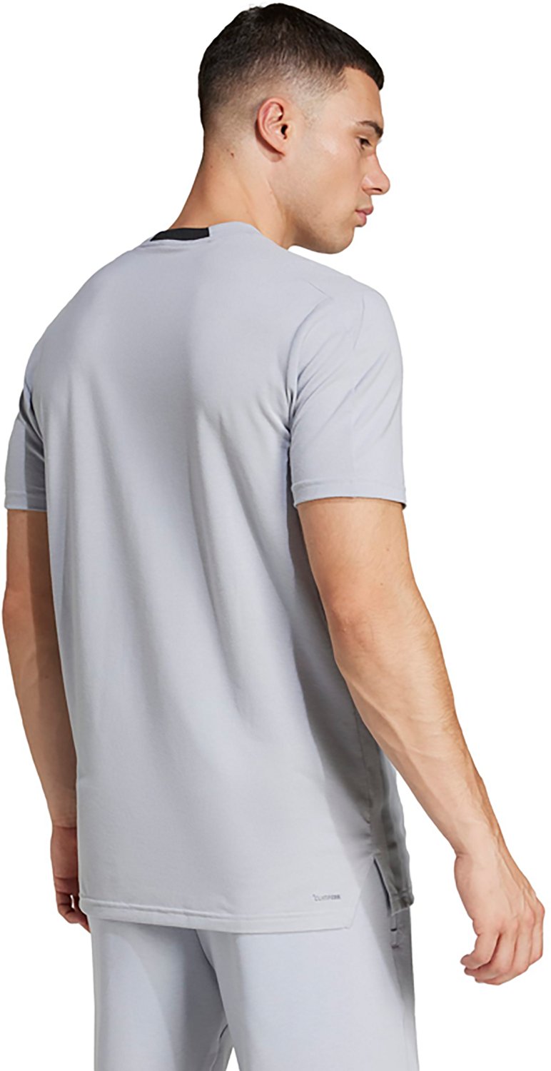 adidas Men's Designed For Training 3-Stripe Short Sleeve T-shirt - view number 2