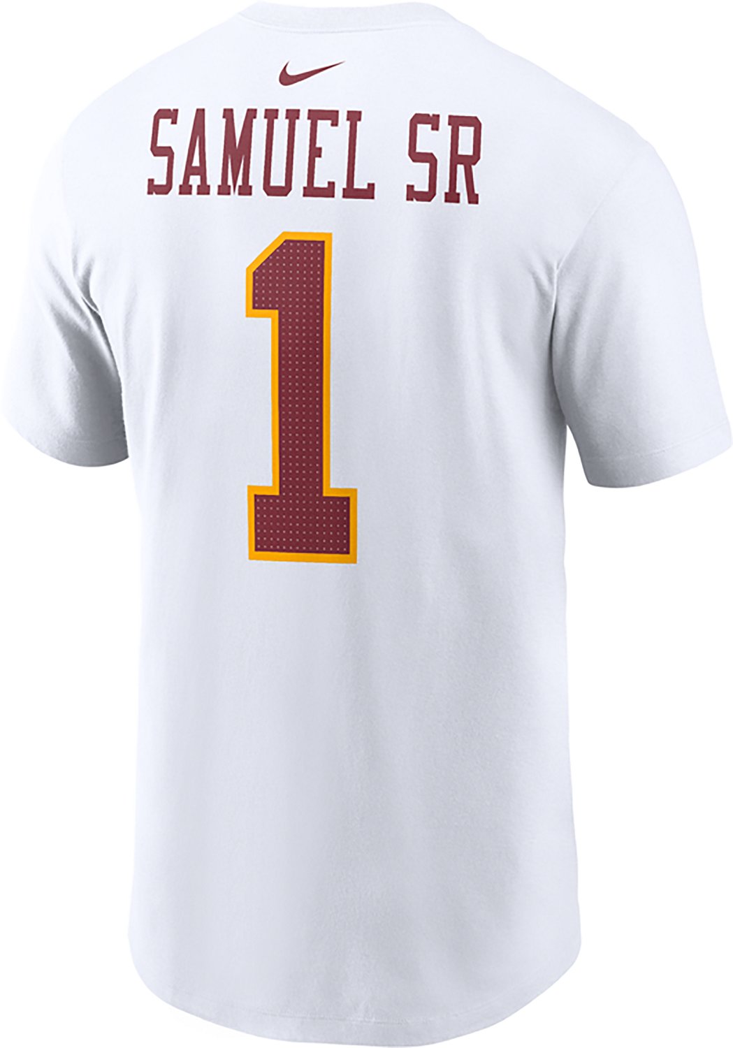 Nike Men's Deebo Samuel Washington Commanders Alt Name and Number Short Sleeve T-shirt - view number 3