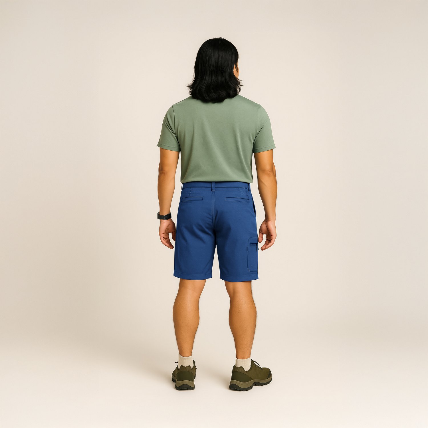 Magellan Outdoors Men's Aransas Pass Heather Hybrid Shorts                                                                       - view number 3