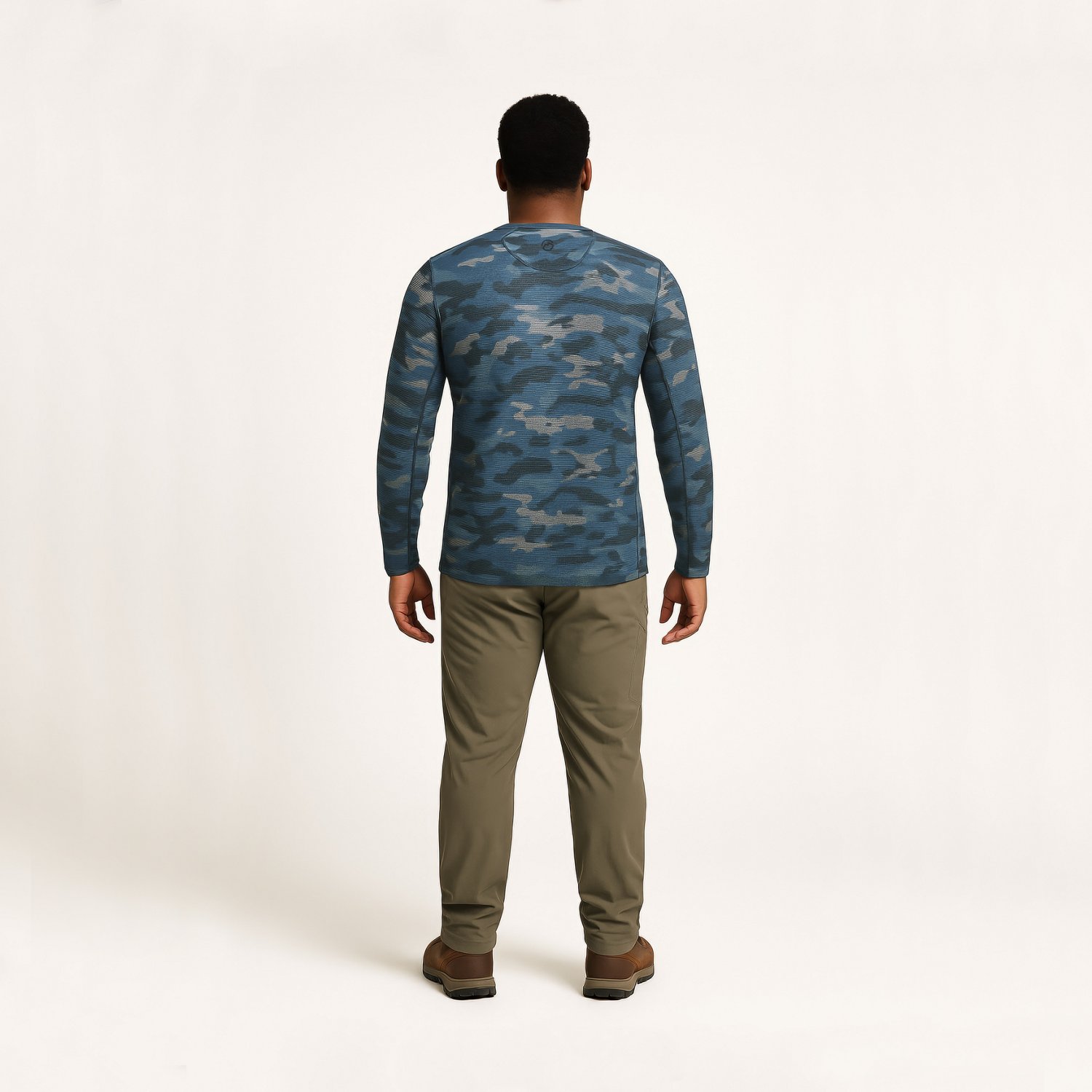 Magellan Outdoors Men's Base Camp Thermal Long Sleeve Crew Shirt - view number 3