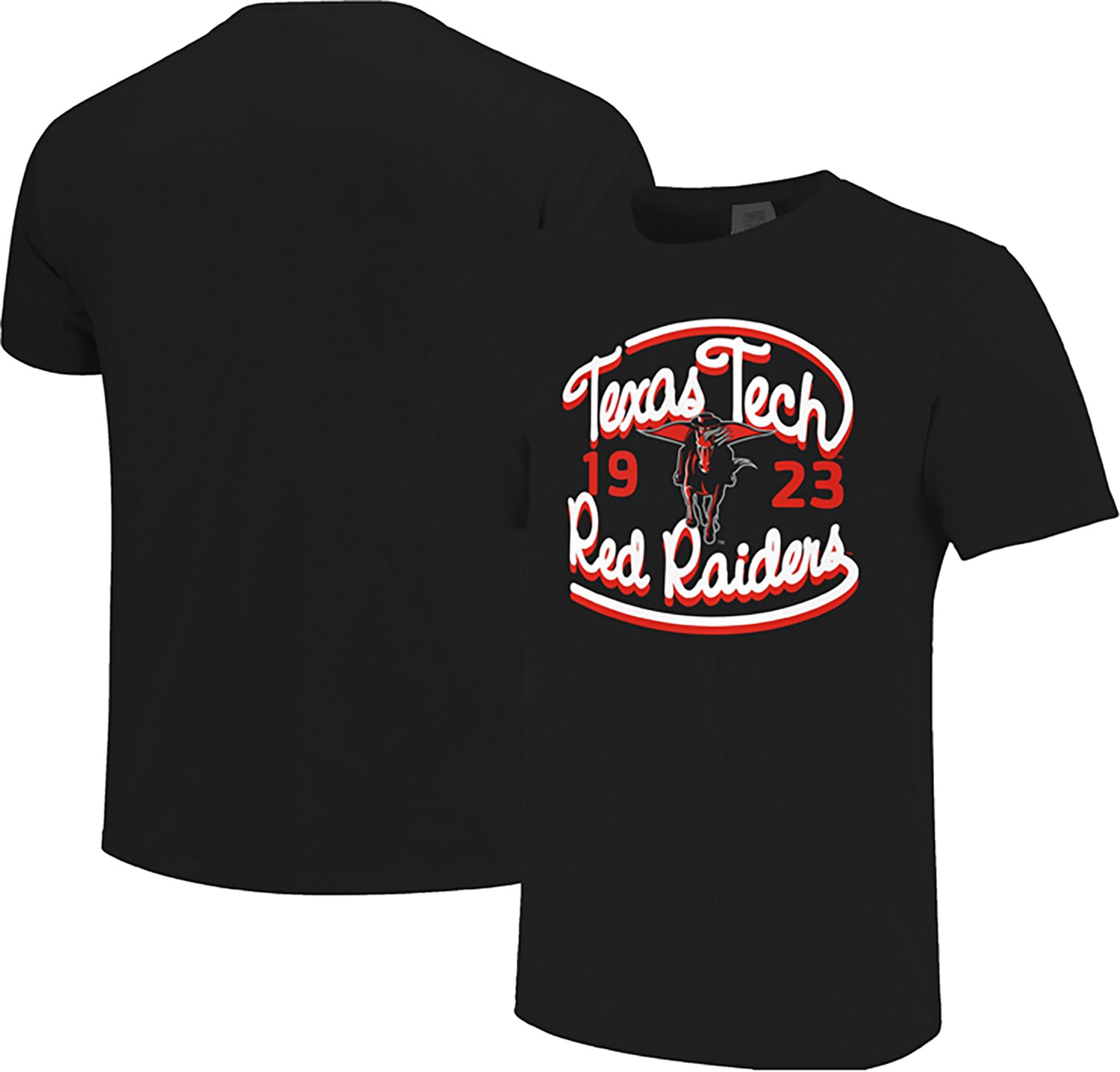 Image One Men's Texas Tech Handwritten Script T-shirt - view number 3