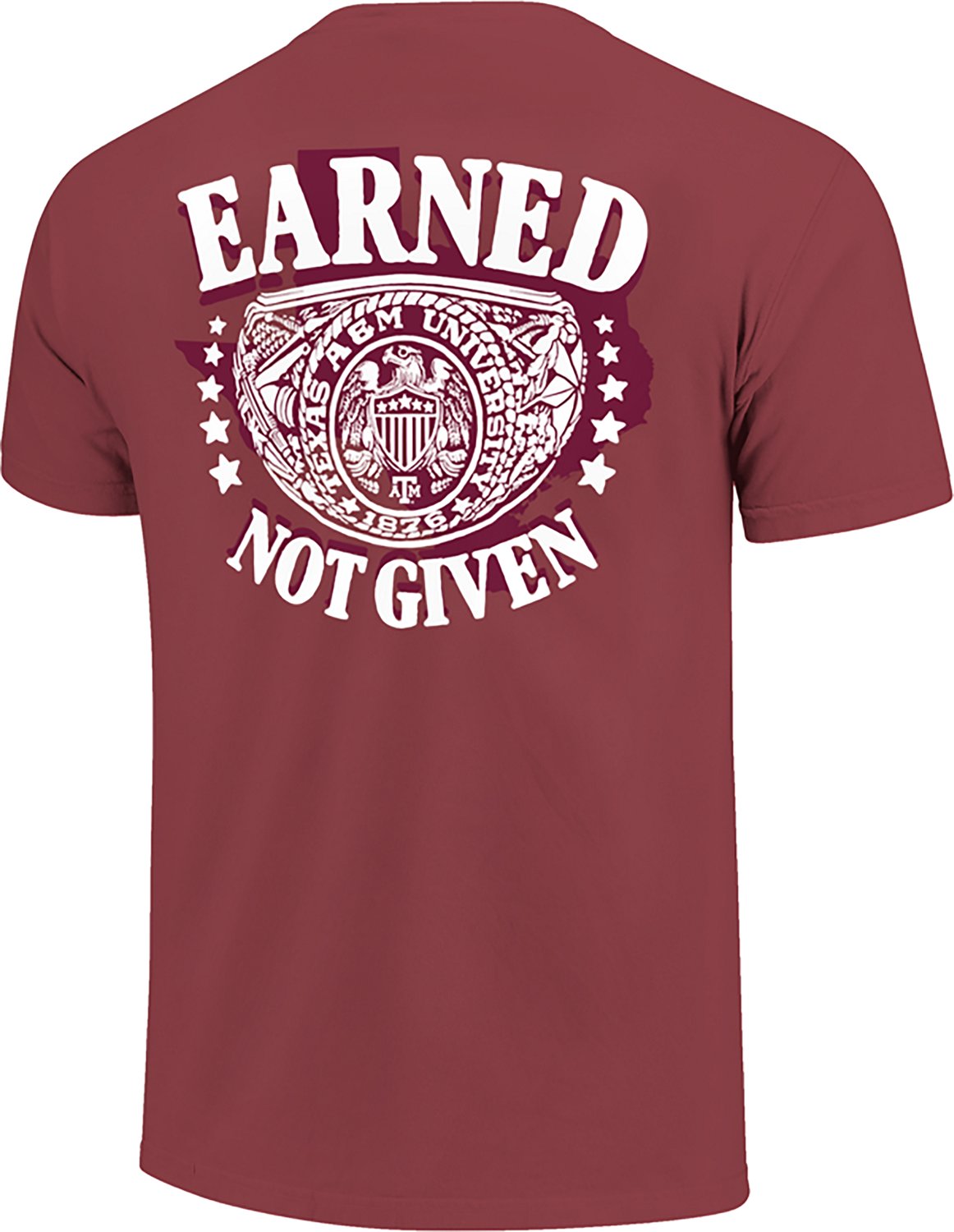 Image One Men's Texas A&M Earned Class Ring DS T-shirt - view number 3