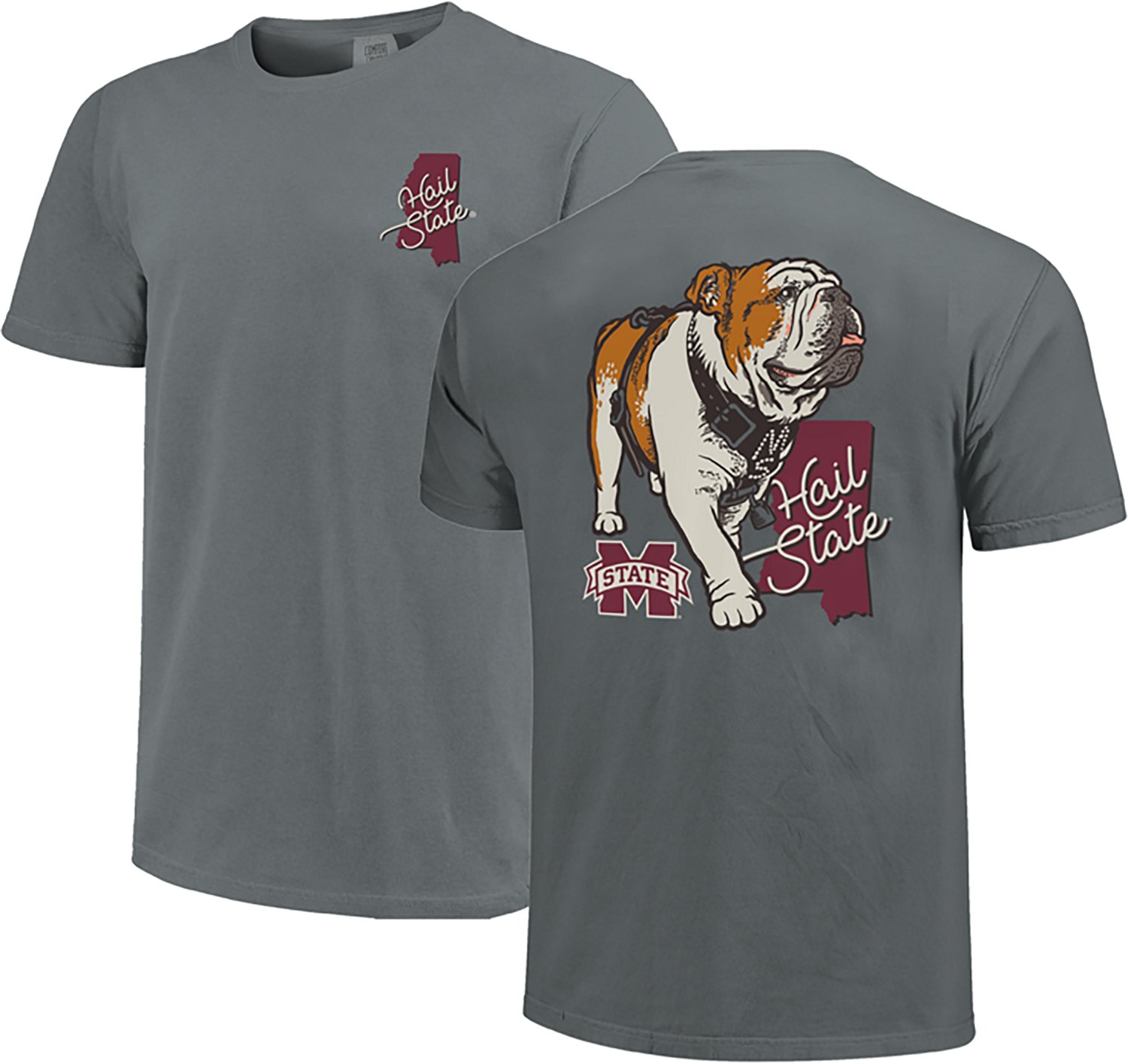 Image One Men's Mississippi State Strutting Mascot State DS T-shirt - view number 1
