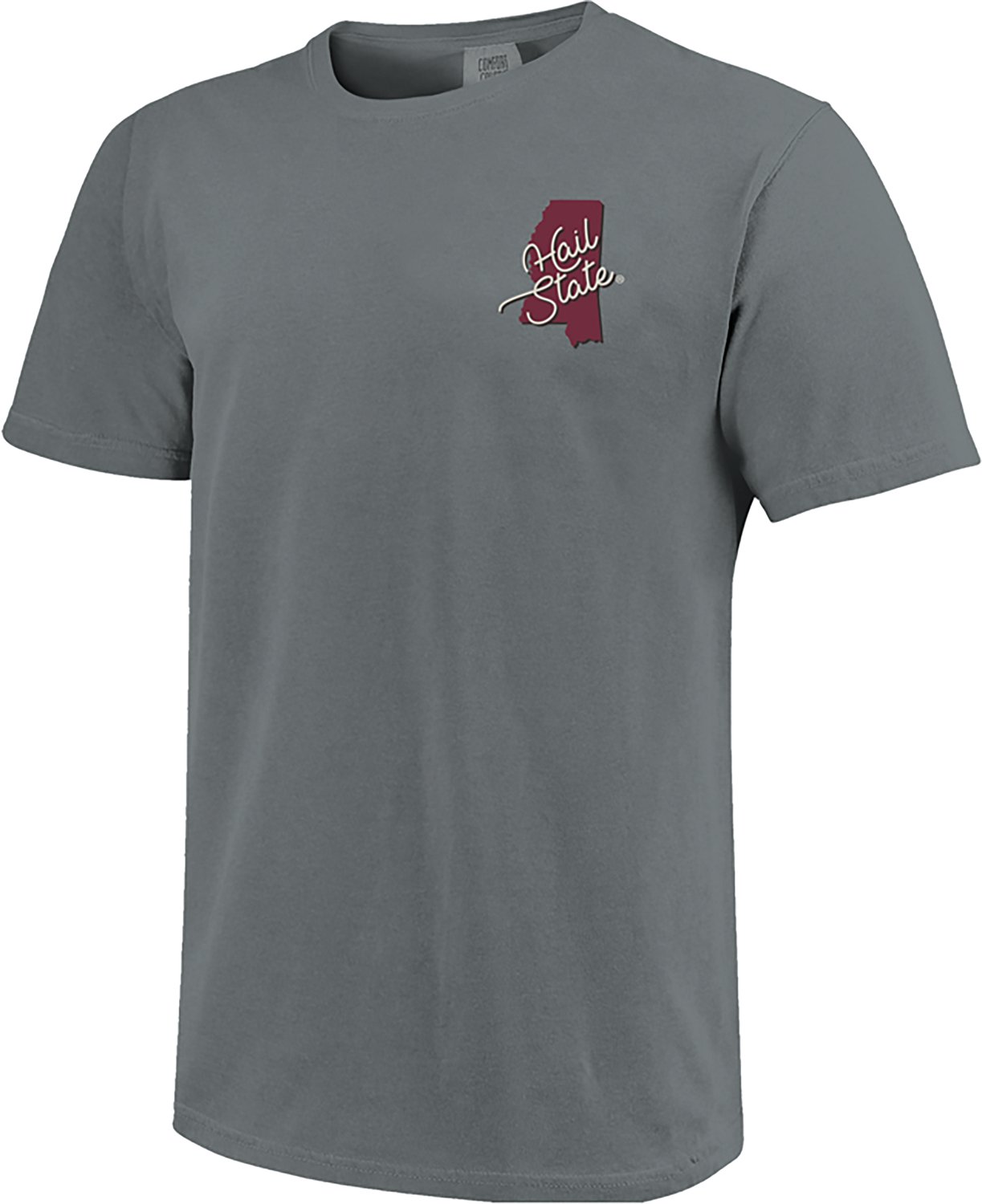 Image One Men's Mississippi State Strutting Mascot State DS T-shirt - view number 2