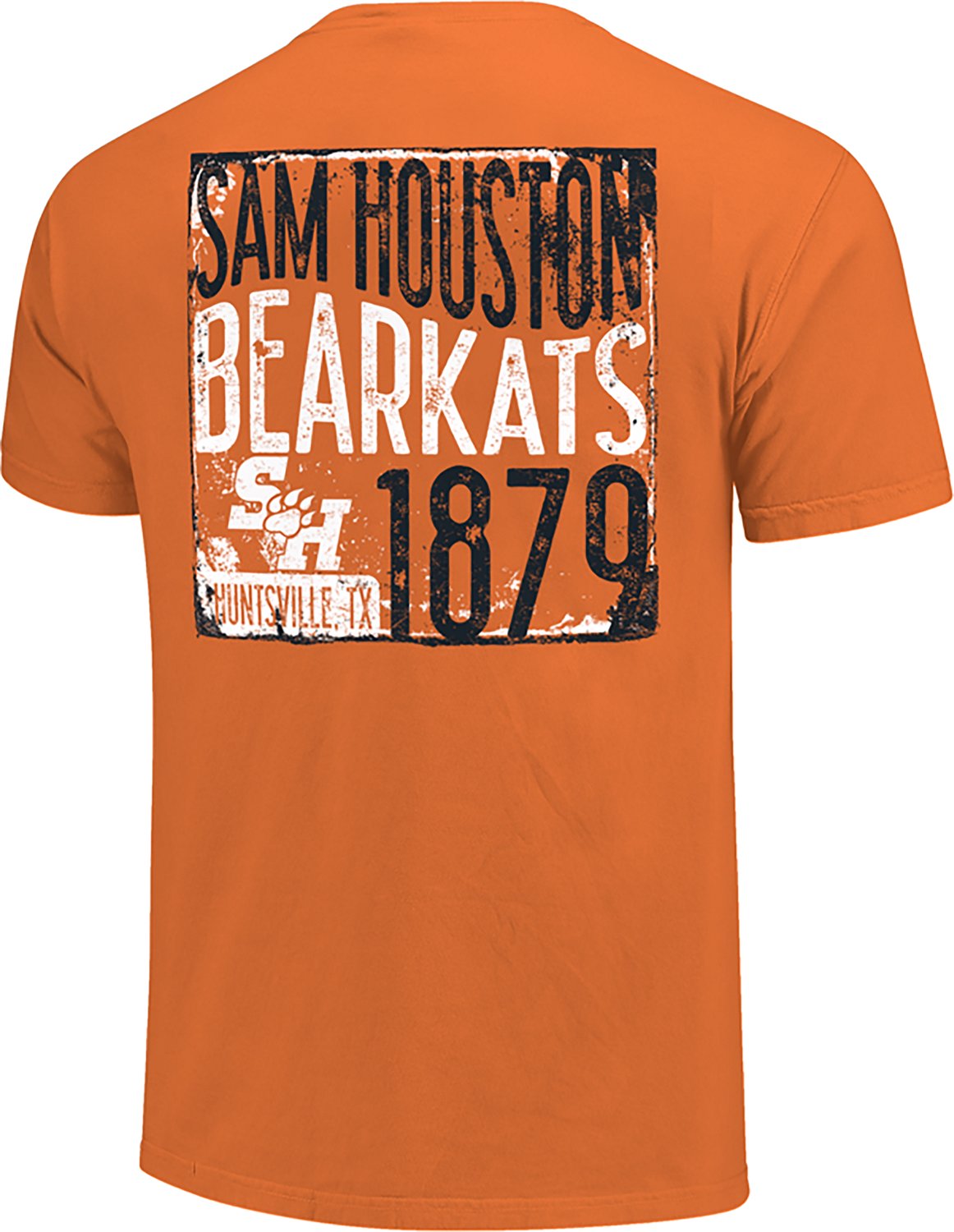 Image One Men's Sam Houston State Wave Texture DS T-shirt - view number 3