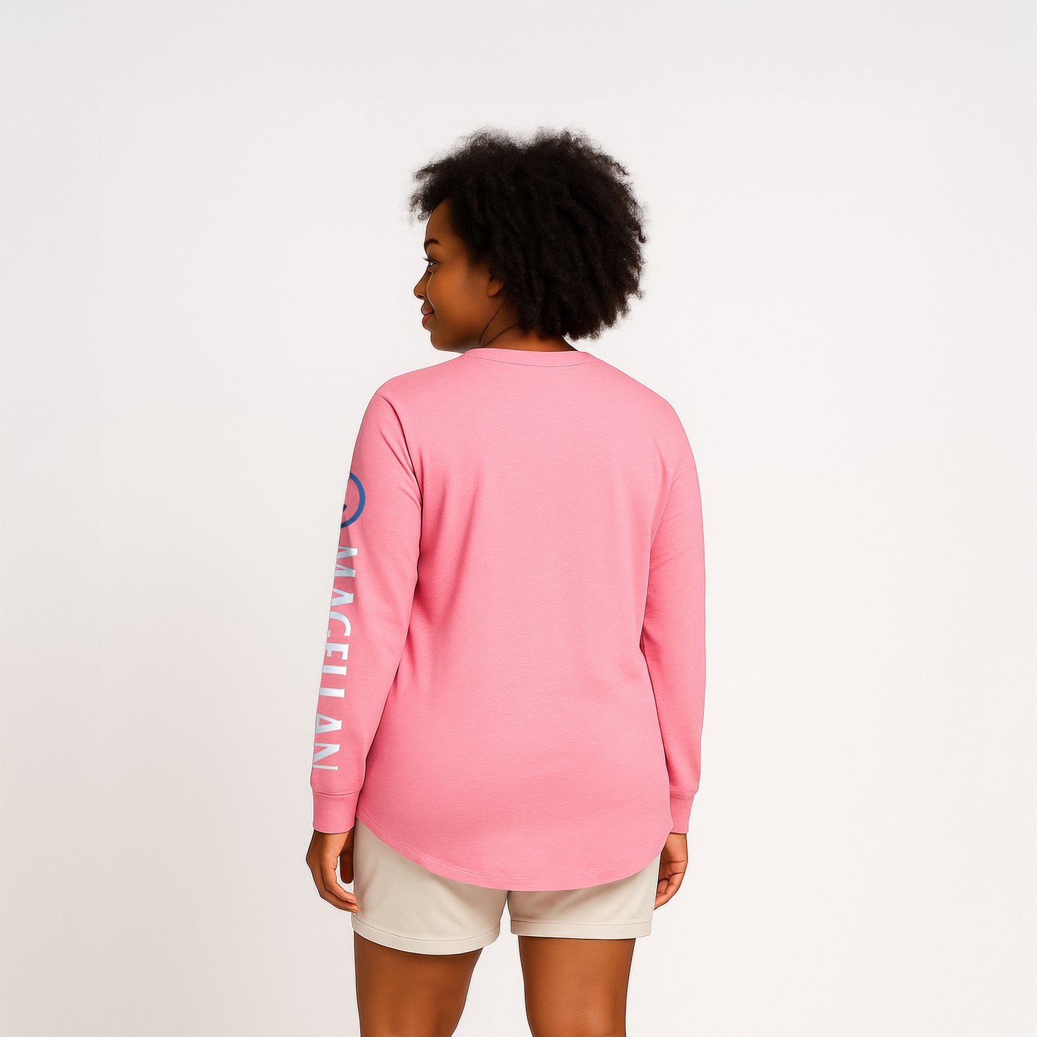 Magellan Outdoors Women's Grotto Falls Plus Size Long Sleeve T-shirt - view number 2