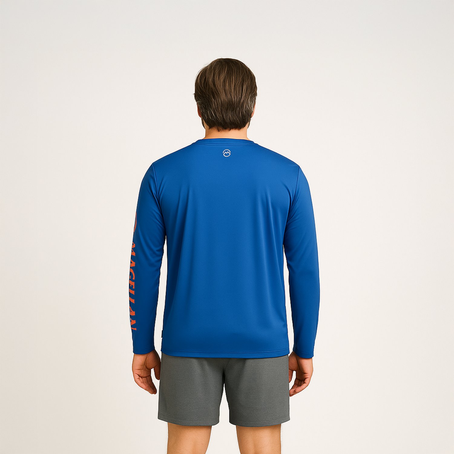 Magellan Outdoors Men's Casting Crew Core Graphic Long Sleeve T-shirt                                                            - view number 4