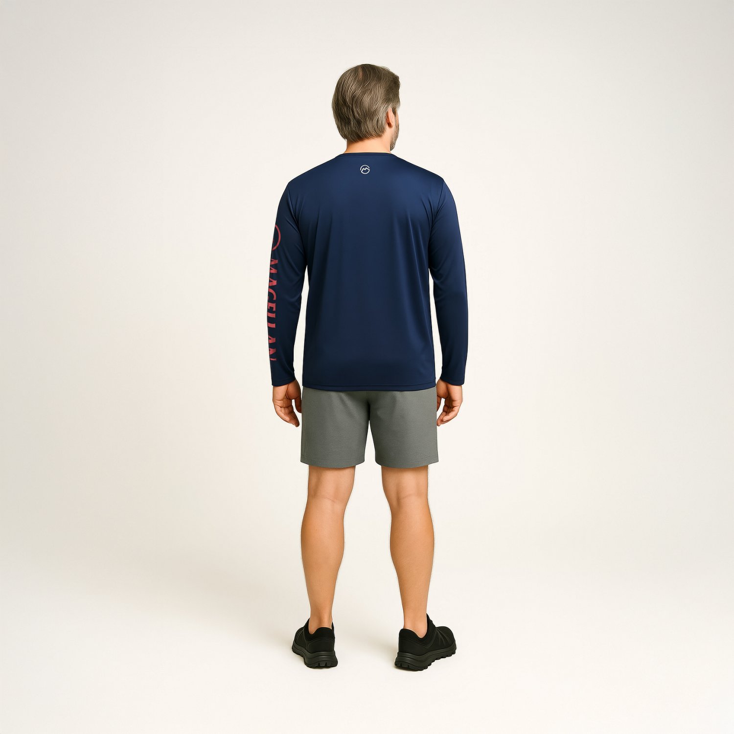 Magellan Outdoors Men's Casting Crew Core Graphic Long Sleeve T-shirt                                                            - view number 3