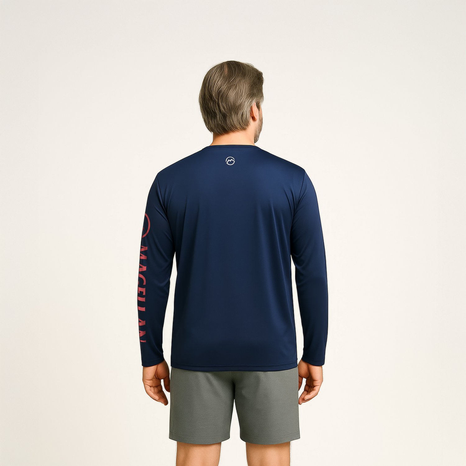 Magellan Outdoors Men's Casting Crew Core Graphic Long Sleeve T-shirt                                                            - view number 4