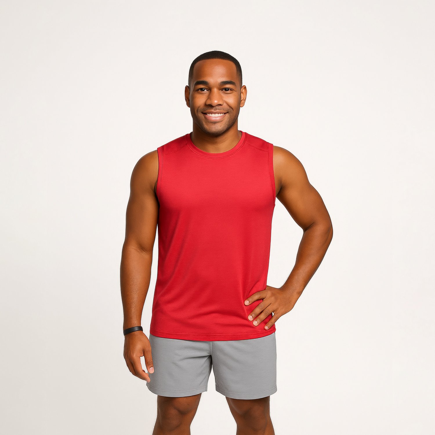 BCG Men's Turbo Recycled Mesh Muscle Tank Top