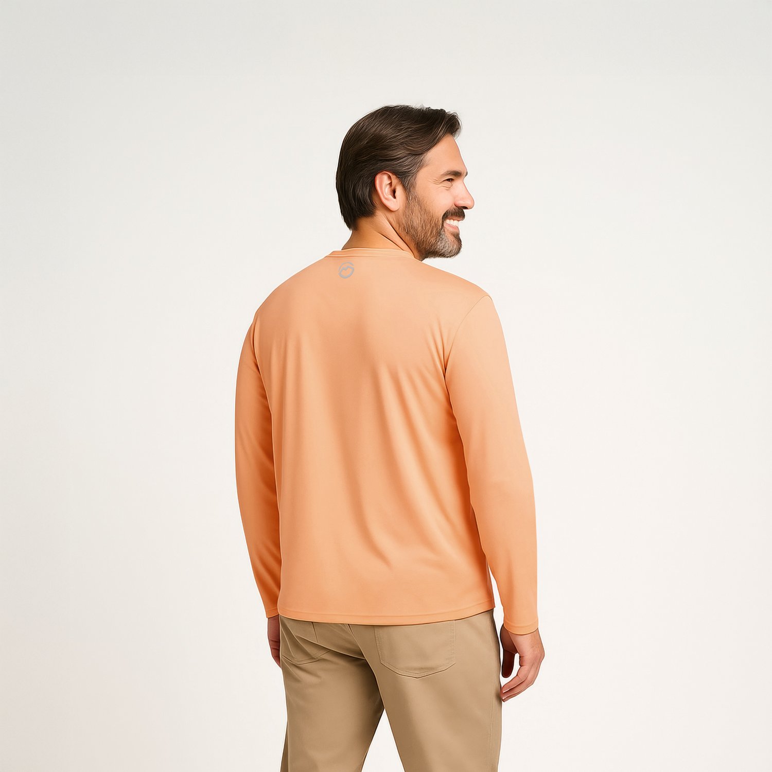 Magellan Outdoors Men's Casting Crew Long Sleeve T-shirt                                                                         - view number 4
