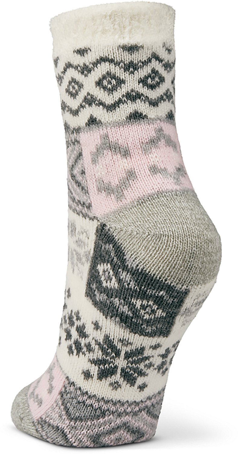 Magellan Women's Crew Nordic Patchwork Socks                                                                                     - view number 3