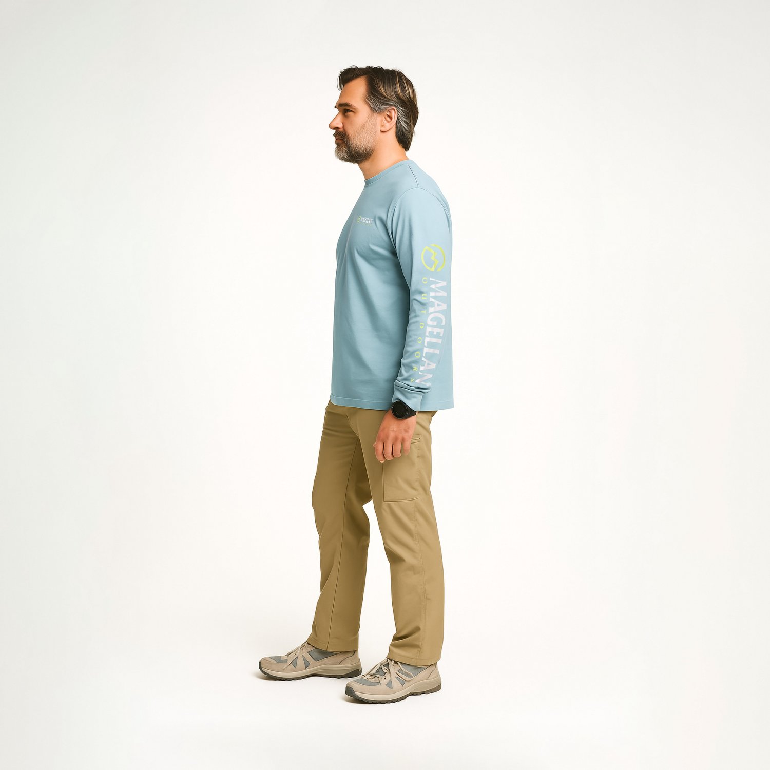 Magellan Outdoors Men's Grotto Falls Long Sleeve T-shirt - view number 3