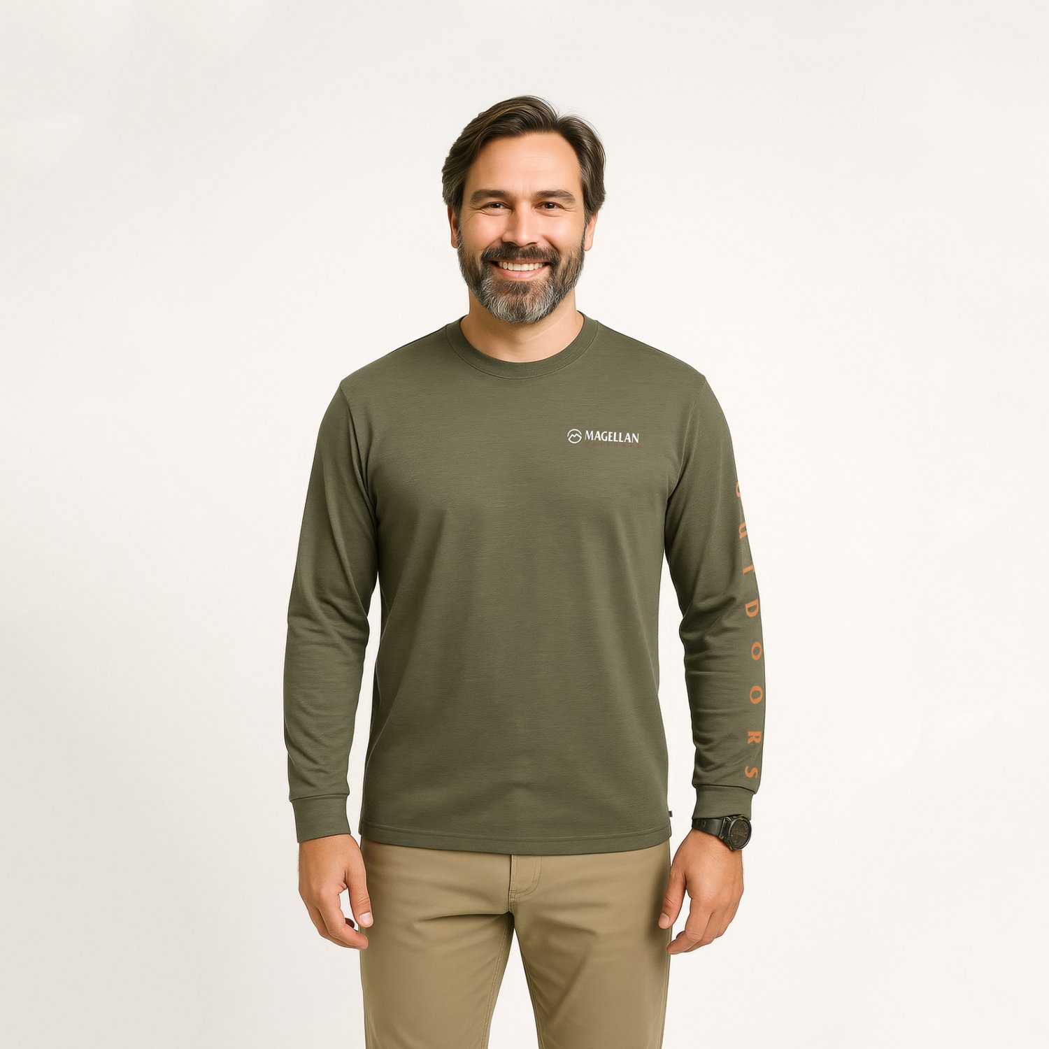 Magellan Outdoors Men's Grotto Falls Long Sleeve T-shirt