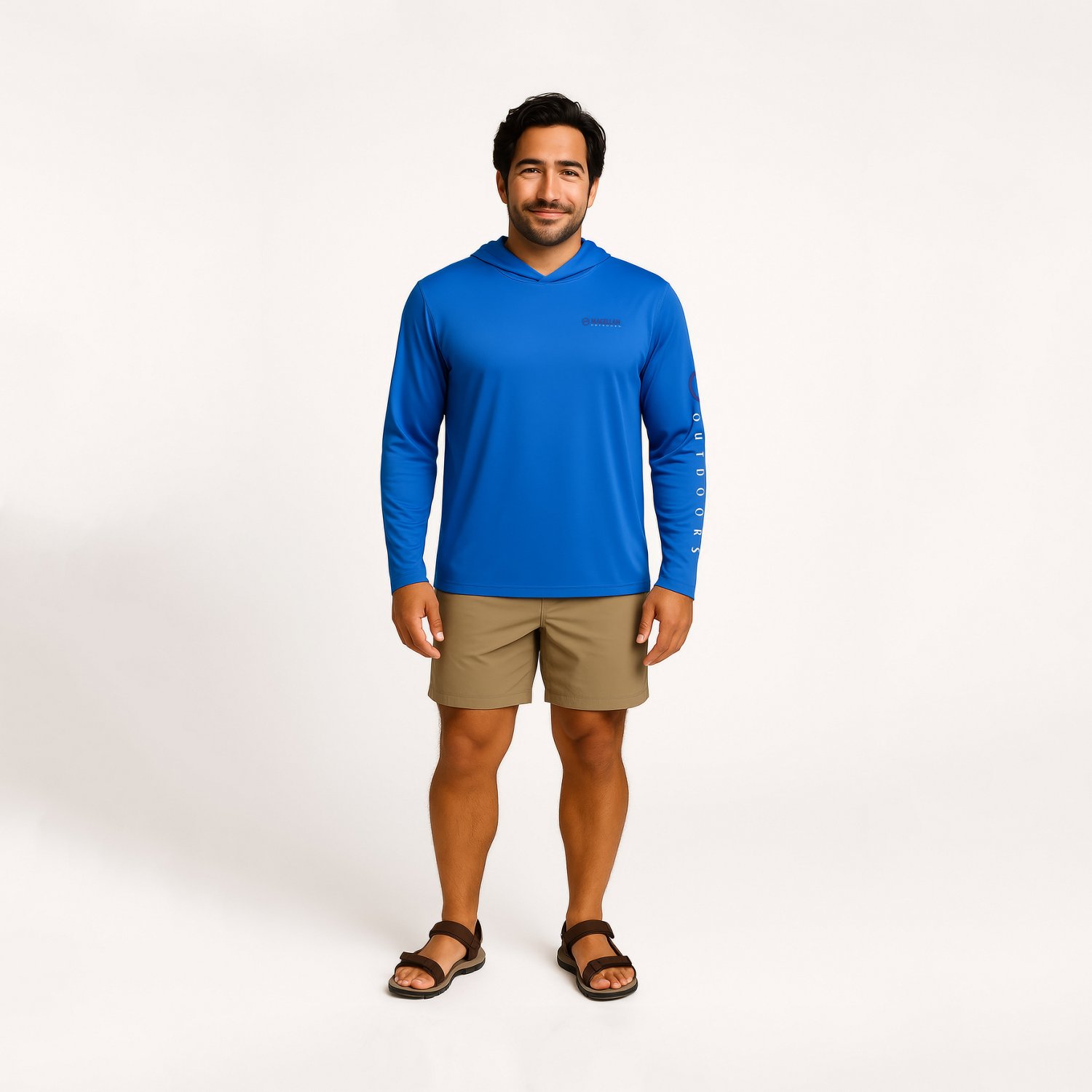 Magellan Outdoors Men's Casting Crew Long Sleeve Hoodie - view number 2