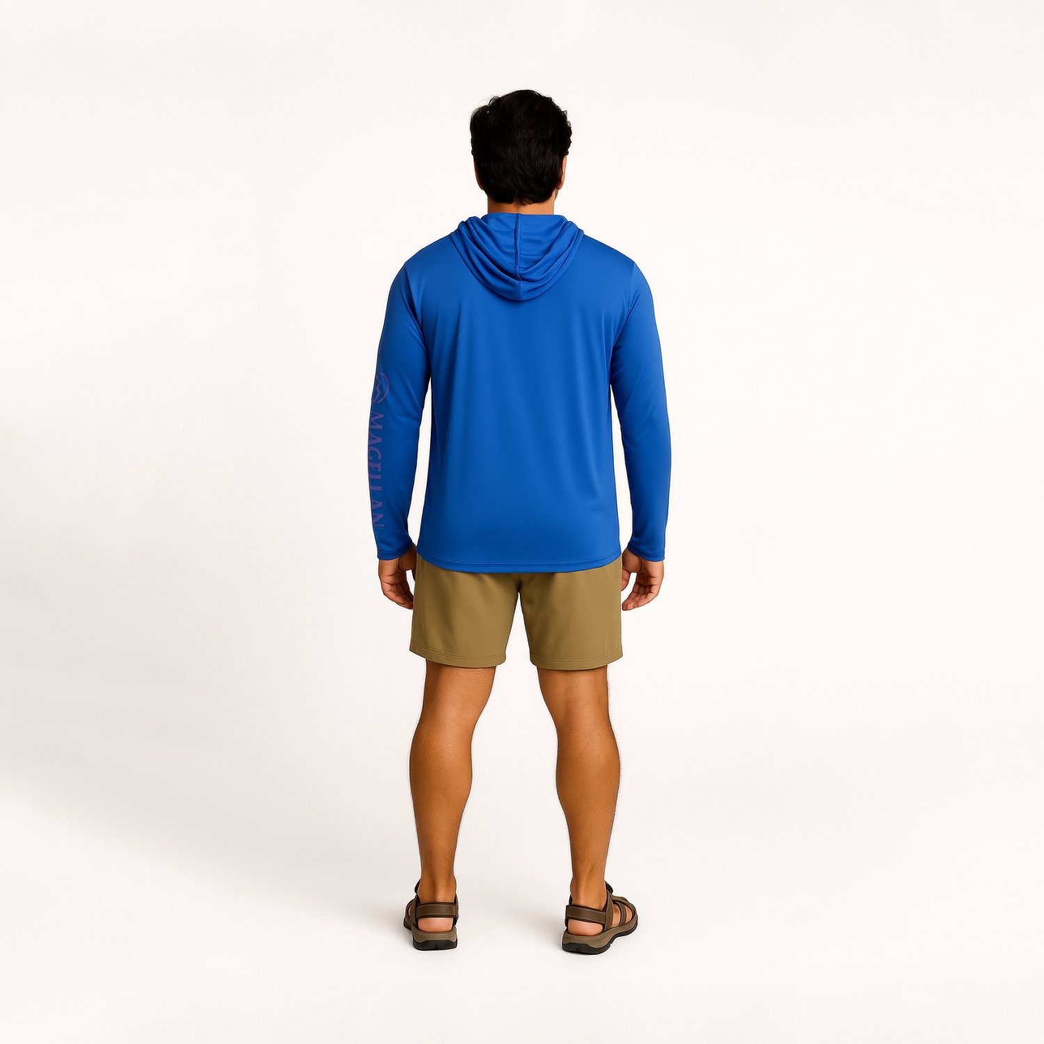 Magellan Outdoors Men's Casting Crew Long Sleeve Hoodie - view number 3