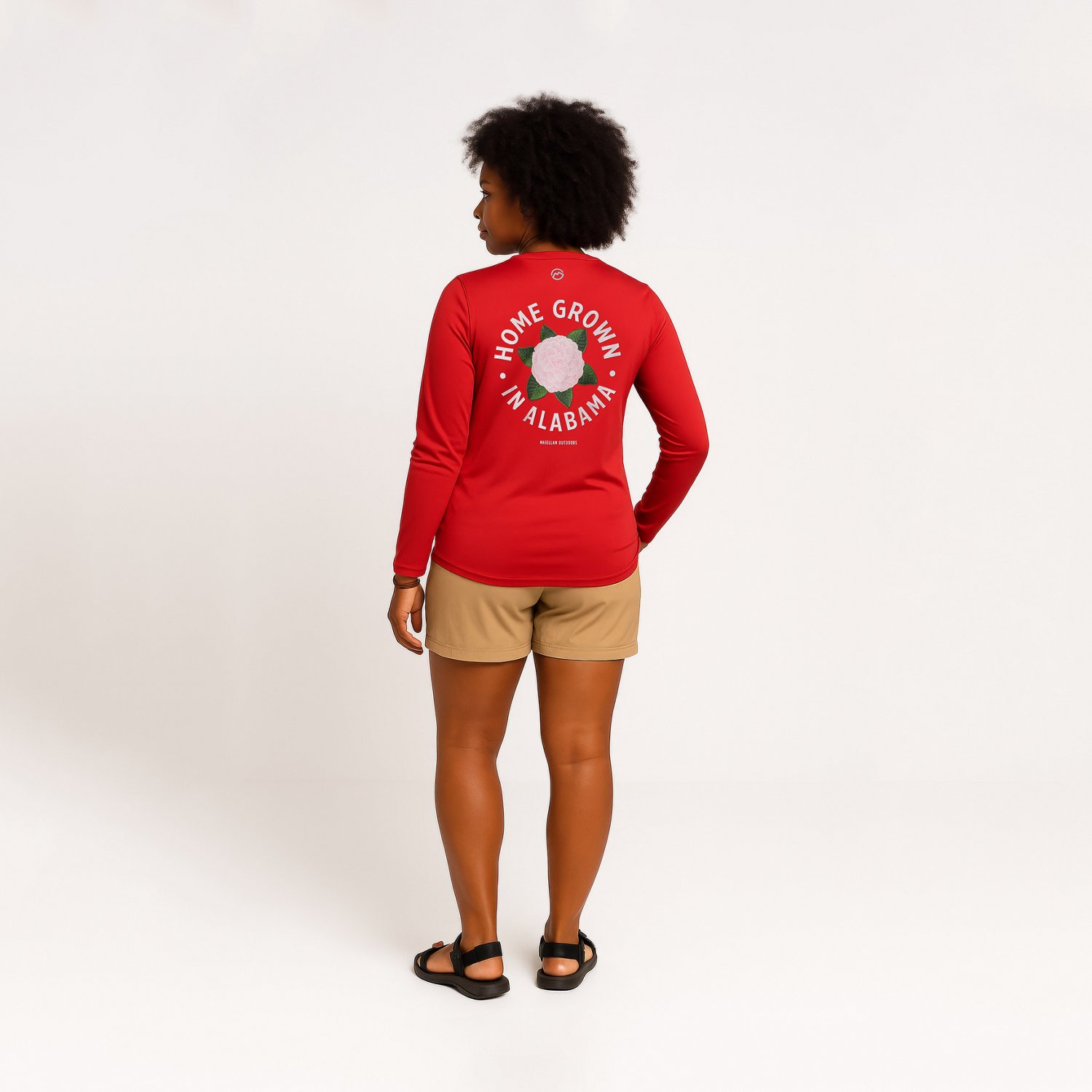 Magellan Women's Local State GFX Alabama Long Sleeve T-shirt - view number 3