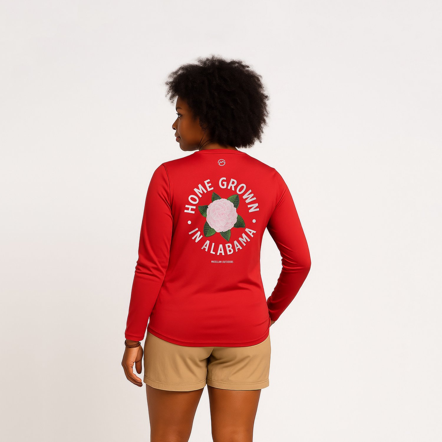 Magellan Women's Local State GFX Alabama Long Sleeve T-shirt - view number 4