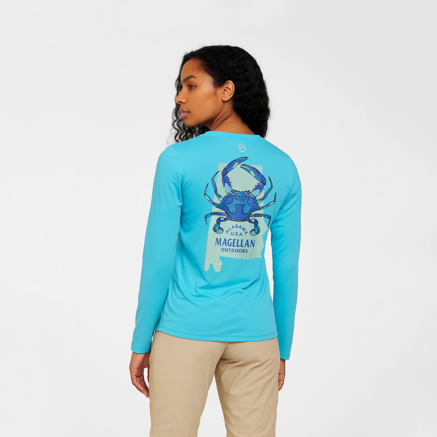 Magellan Women's Local State GFX Alabama Long Sleeve T-shirt - view number 3