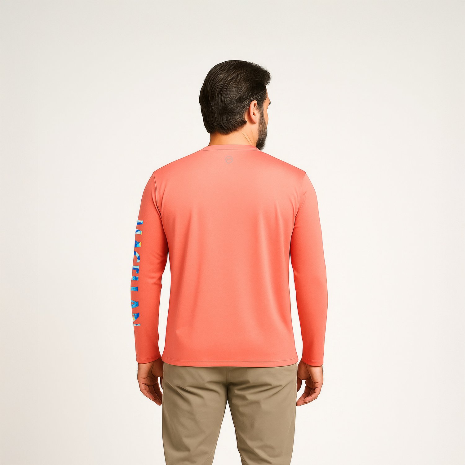 Magellan Outdoors Men's Casting Crew Long Sleeve T-shirt                                                                         - view number 4