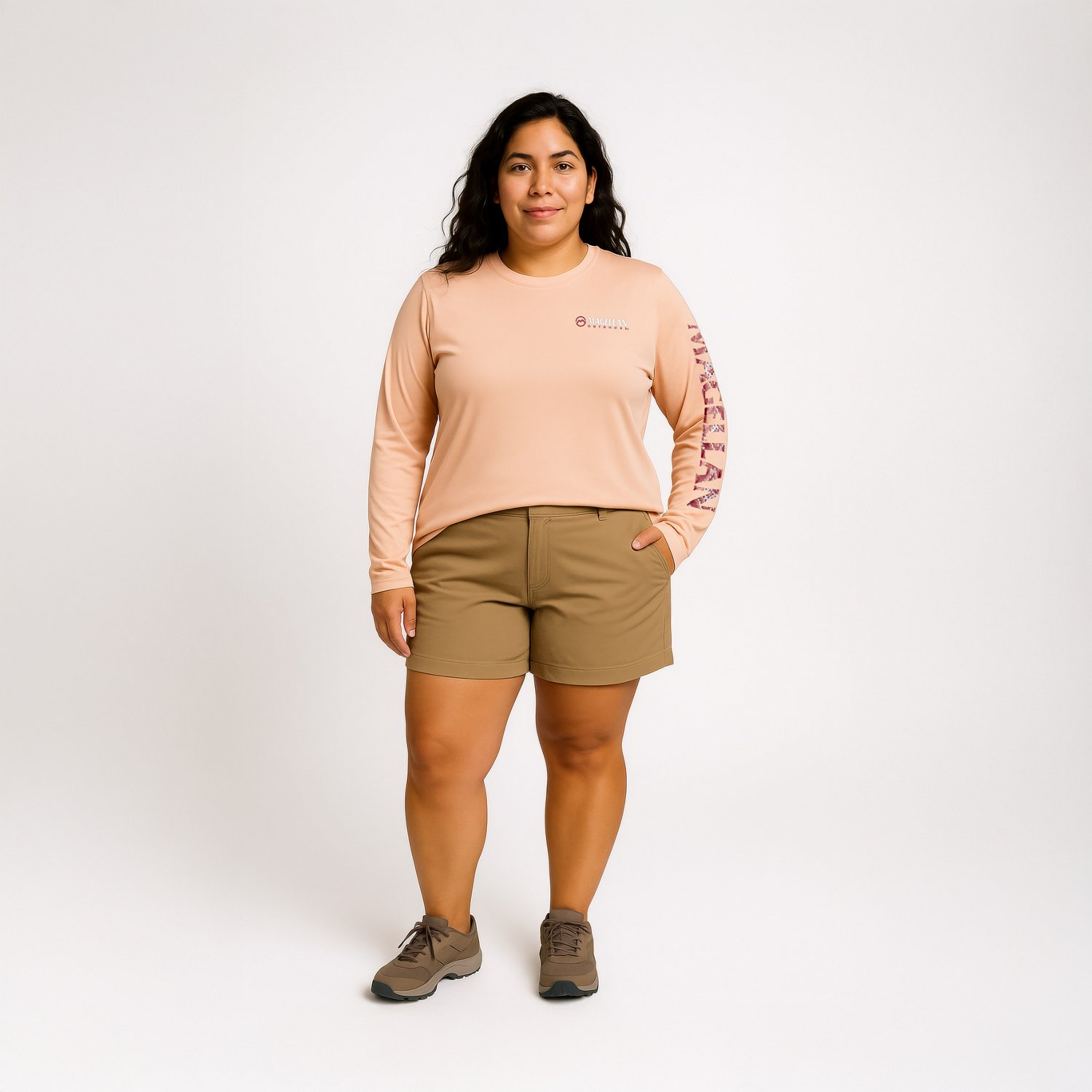 Magellan Outdoors Women's Caddo Lake Logo Long Sleeve T-Shirt - view number 2