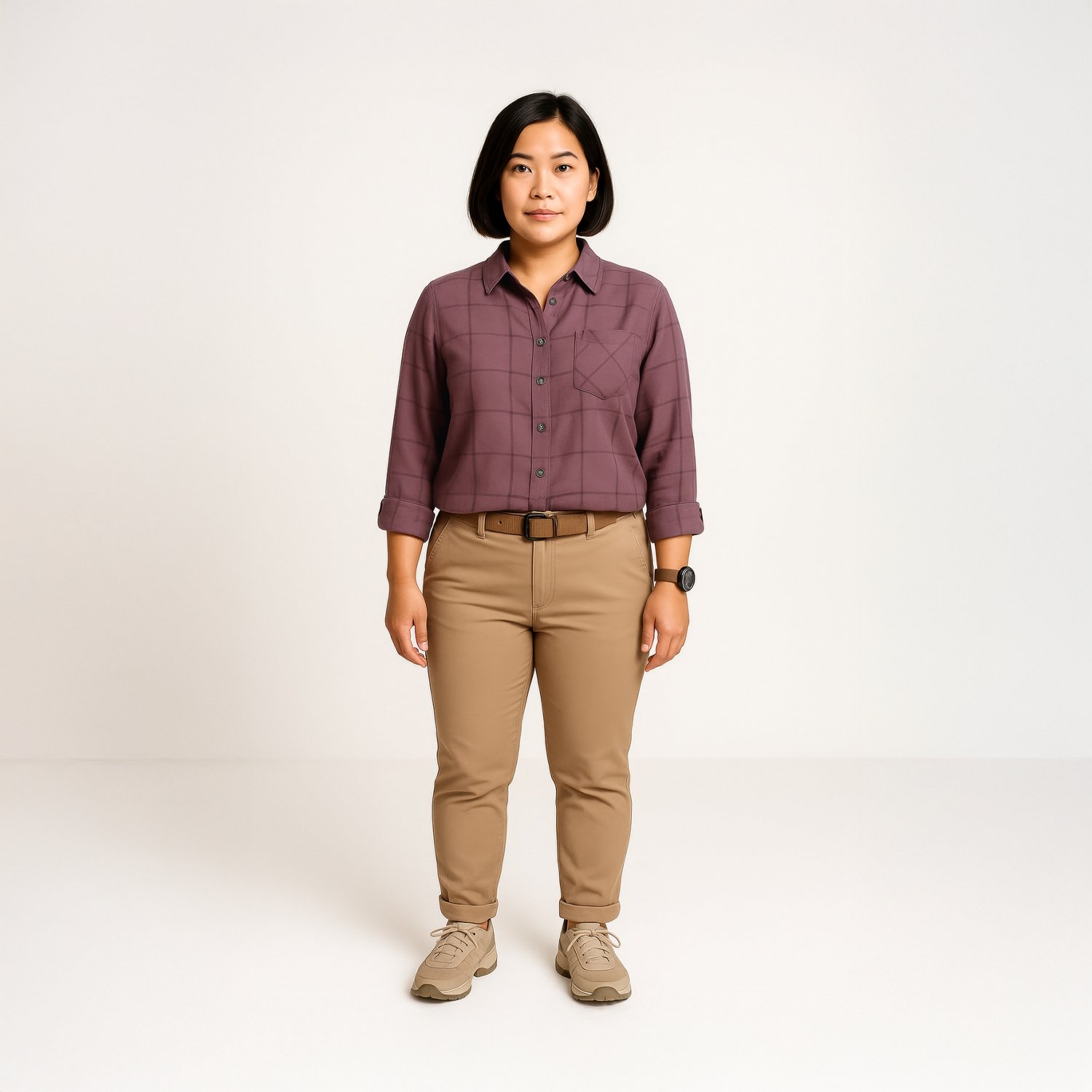 Magellan Outdoors Women's Willow Creek Plaid Long Sleeve Shirt - view number 2