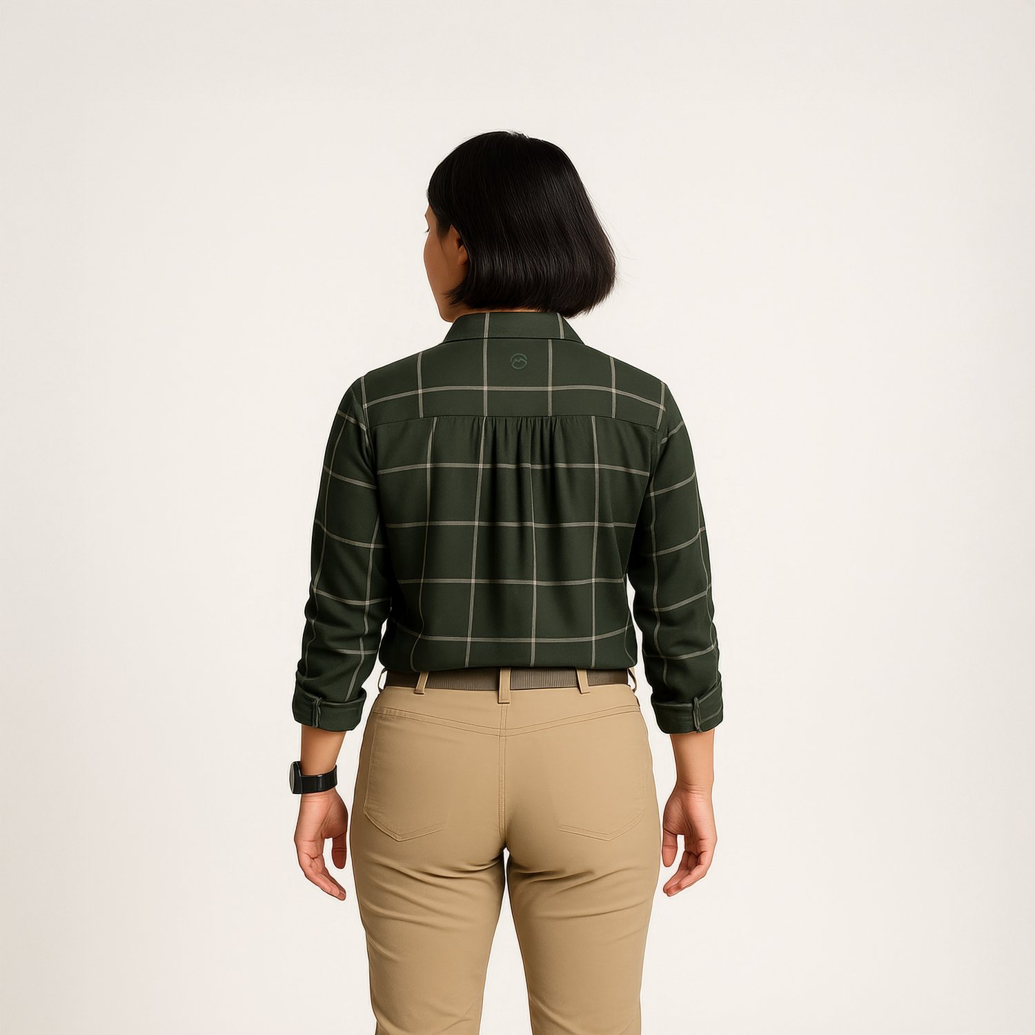 Magellan Outdoors Women's Willow Creek Plaid Long Sleeve Shirt - view number 2